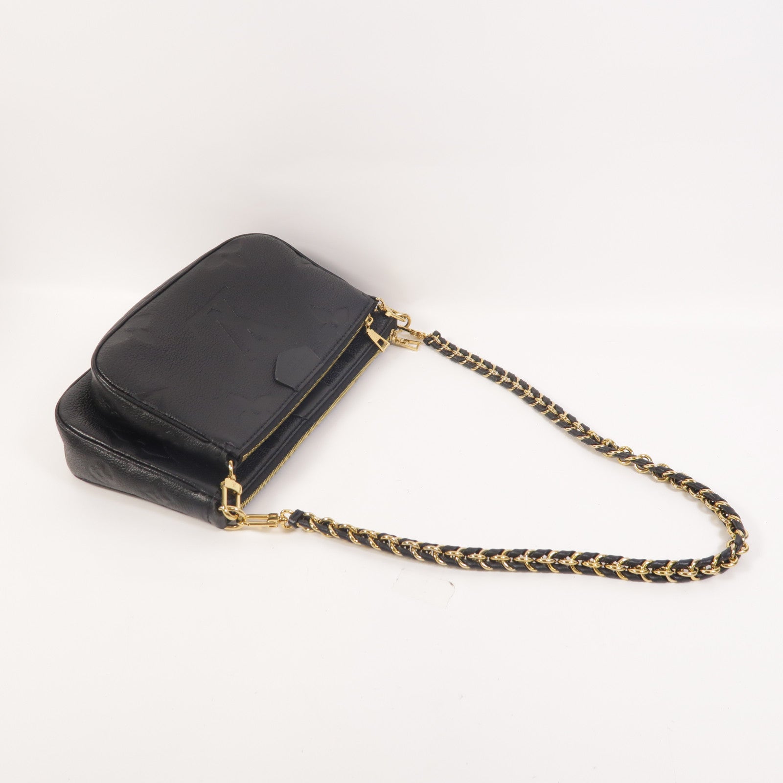 LOUIS VUITTON Monogram Empreinte Multi Pochette Accessoires手挽肩背兩用袋
