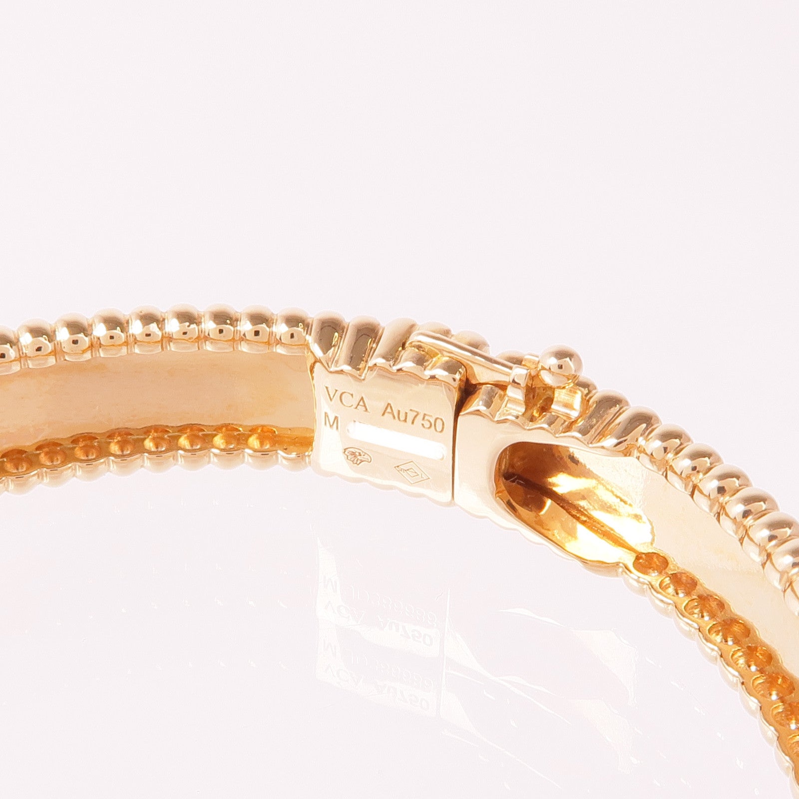 Van Cleef & Arpels 18K玫瑰金Perlee Signature手鐲