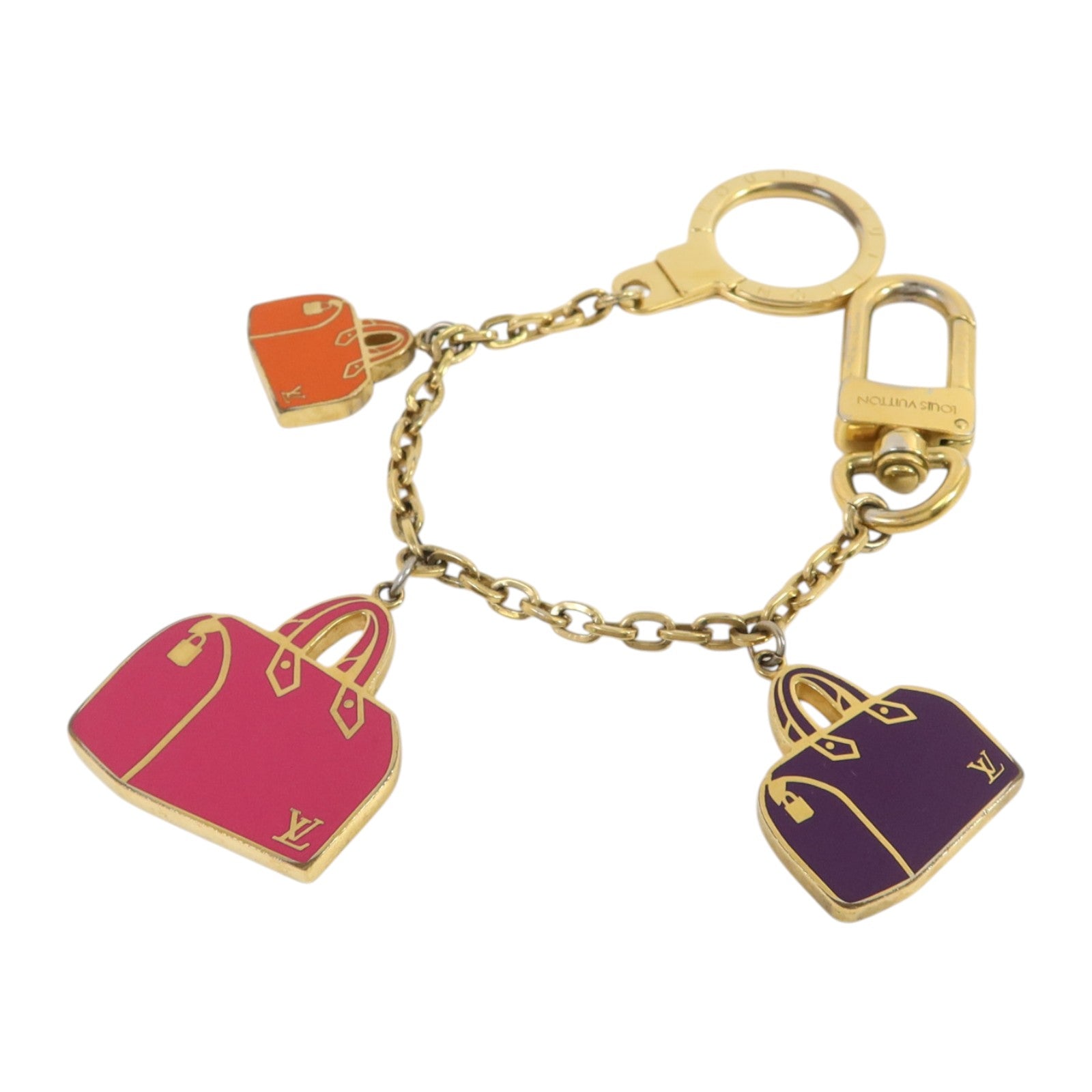LOUIS VUITTON 金屬Speedy Bag Charm掛飾