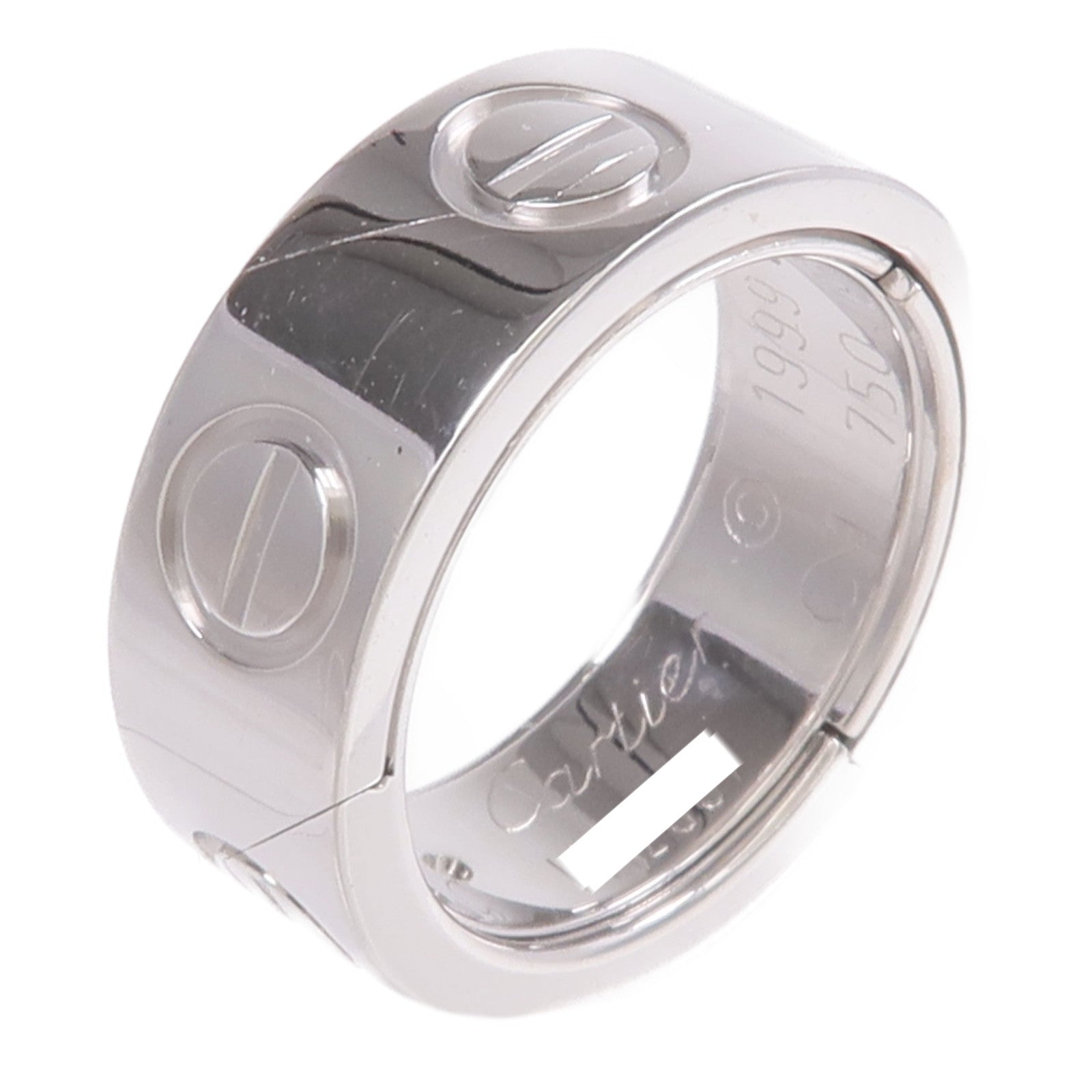 CARTIER 18K白金Astro Love Ring戒指
