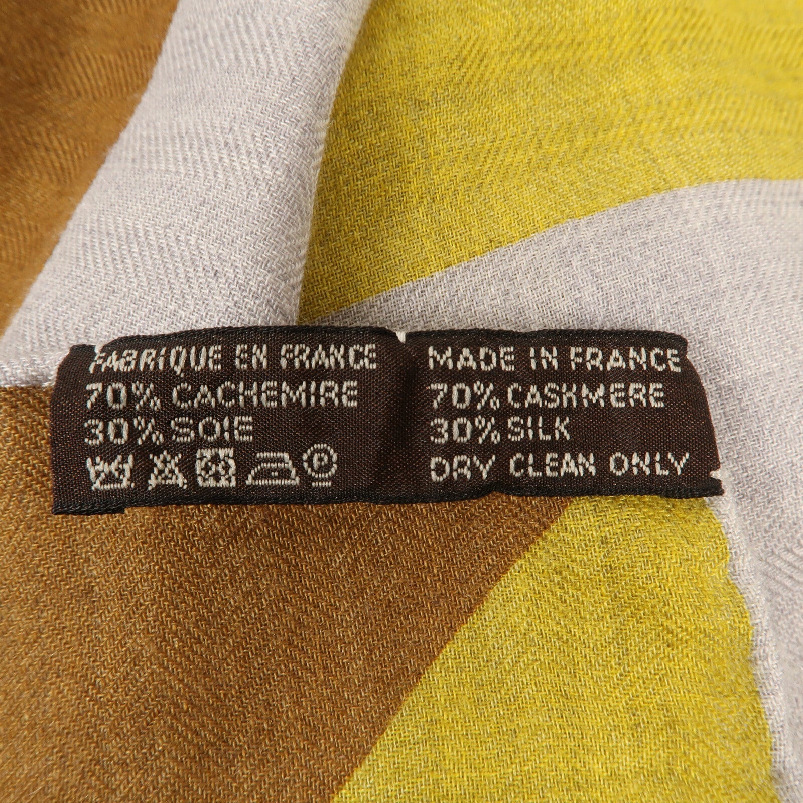 HERMES 絲質/羊絨Cashmere Scarf圍巾