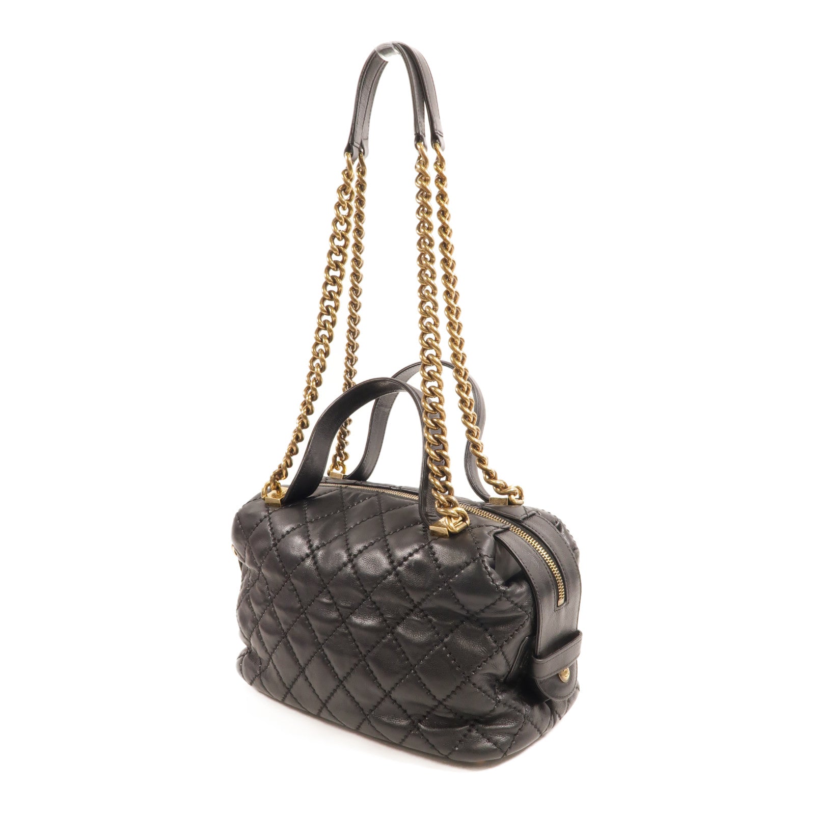 CHANEL 牛皮皮革2way Shoulder手挽肩背兩用袋