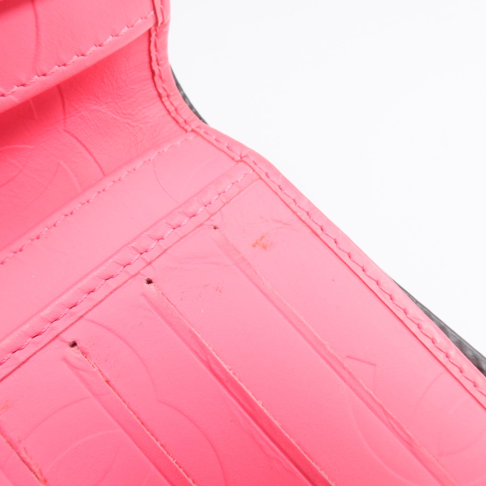 CHANEL 牛皮皮革Cambon Wallet銀扣長錢包