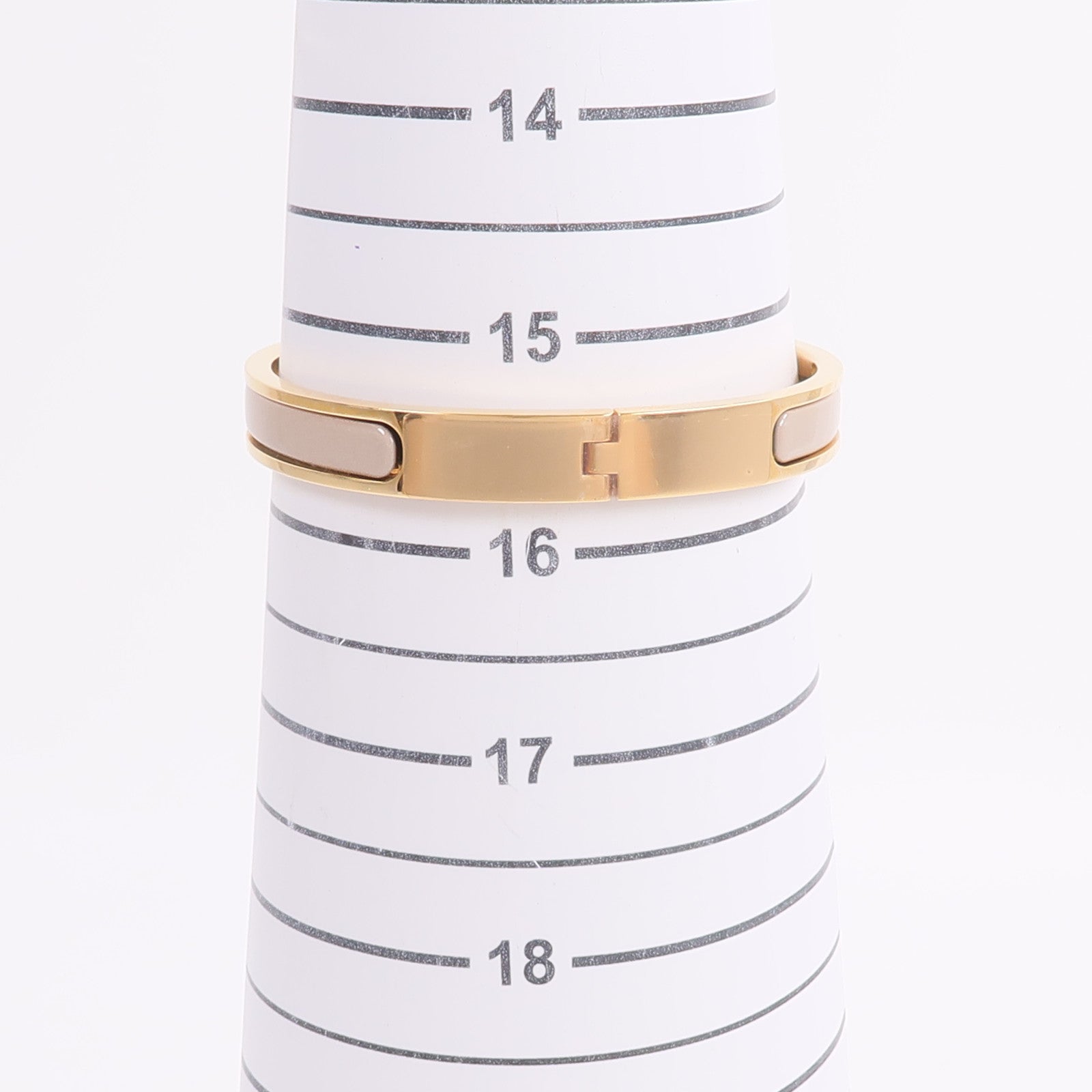 HERMES 金屬/琺瑯Mini Clic Kelly手鐲