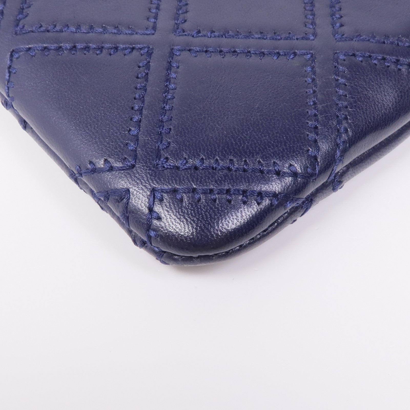 CHANEL 牛皮皮革Coin/Card Case金扣零錢包/卡片套