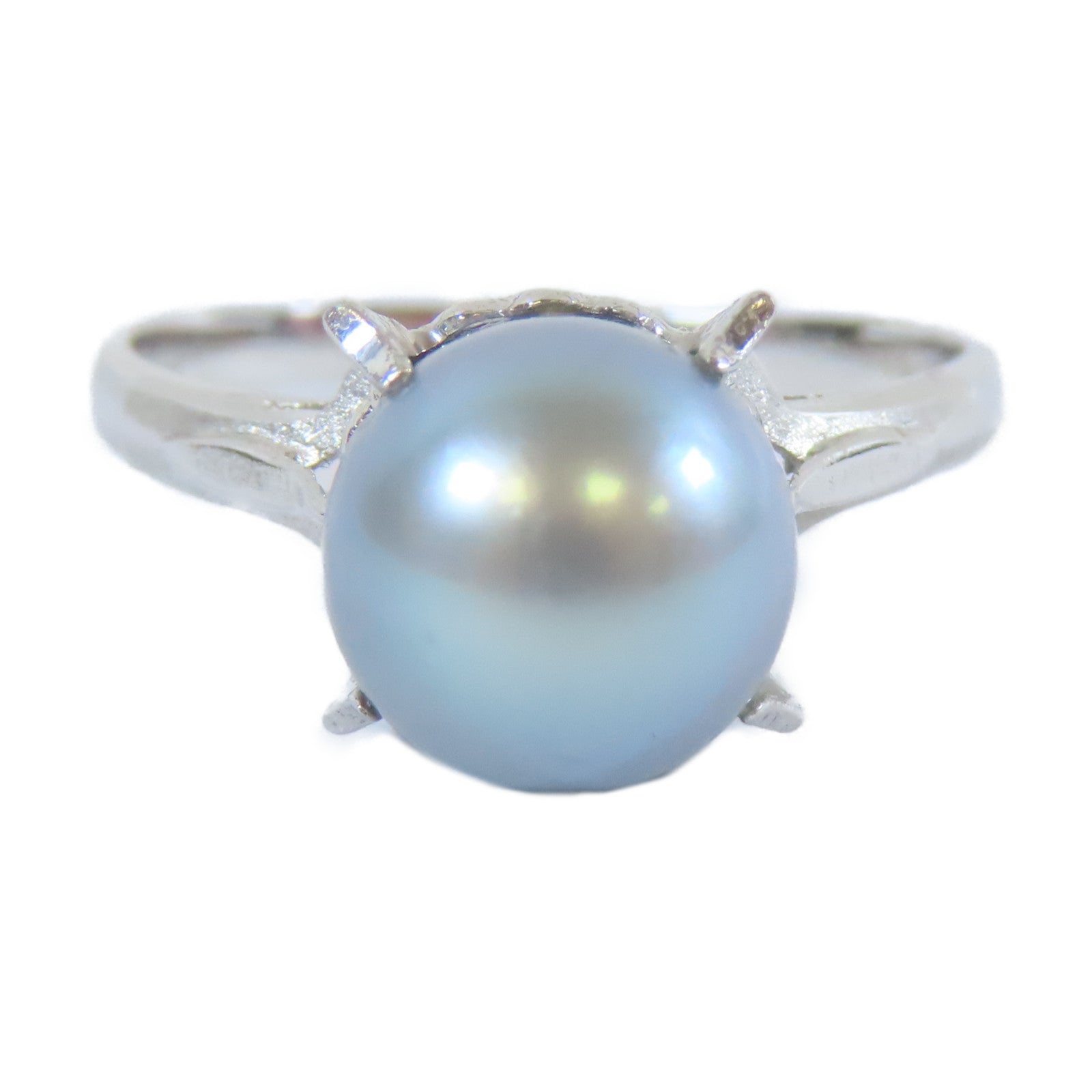 JEWELRY 【激減優惠】14K白金Pearl Ring2.6g珍珠戒指US#7