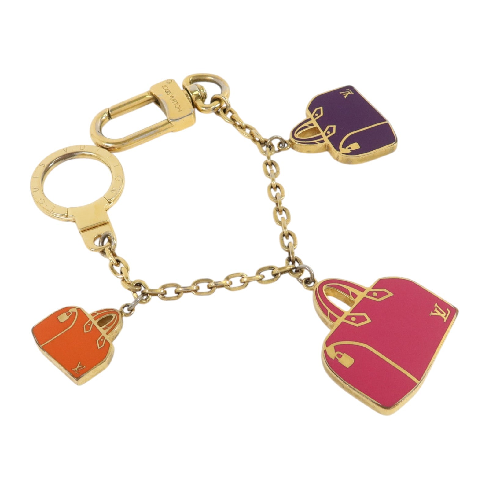 LOUIS VUITTON 金屬Speedy Bag Charm掛飾