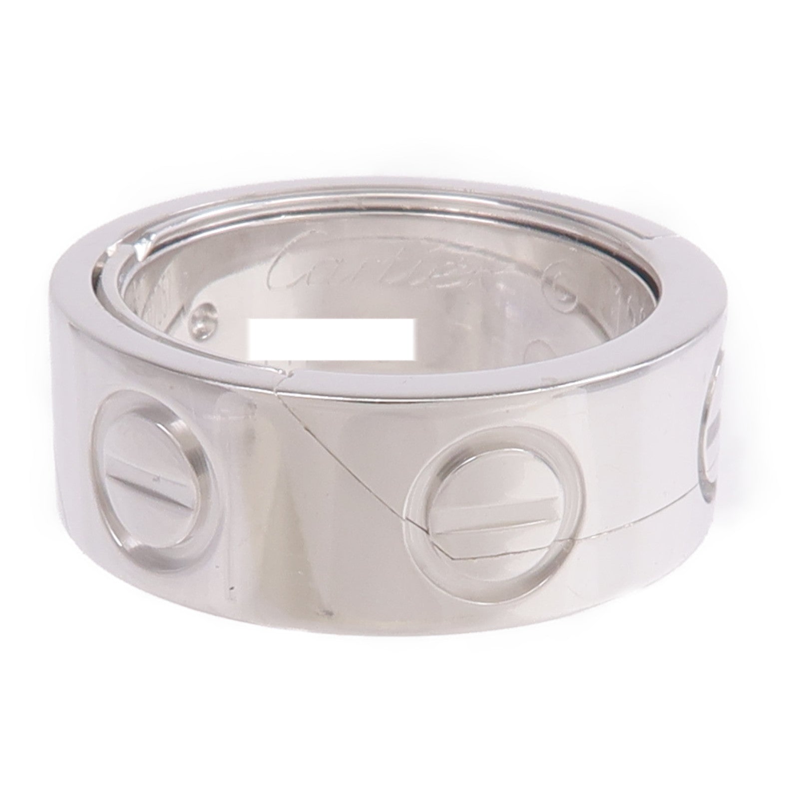 CARTIER 18K白金Astro Love Ring戒指