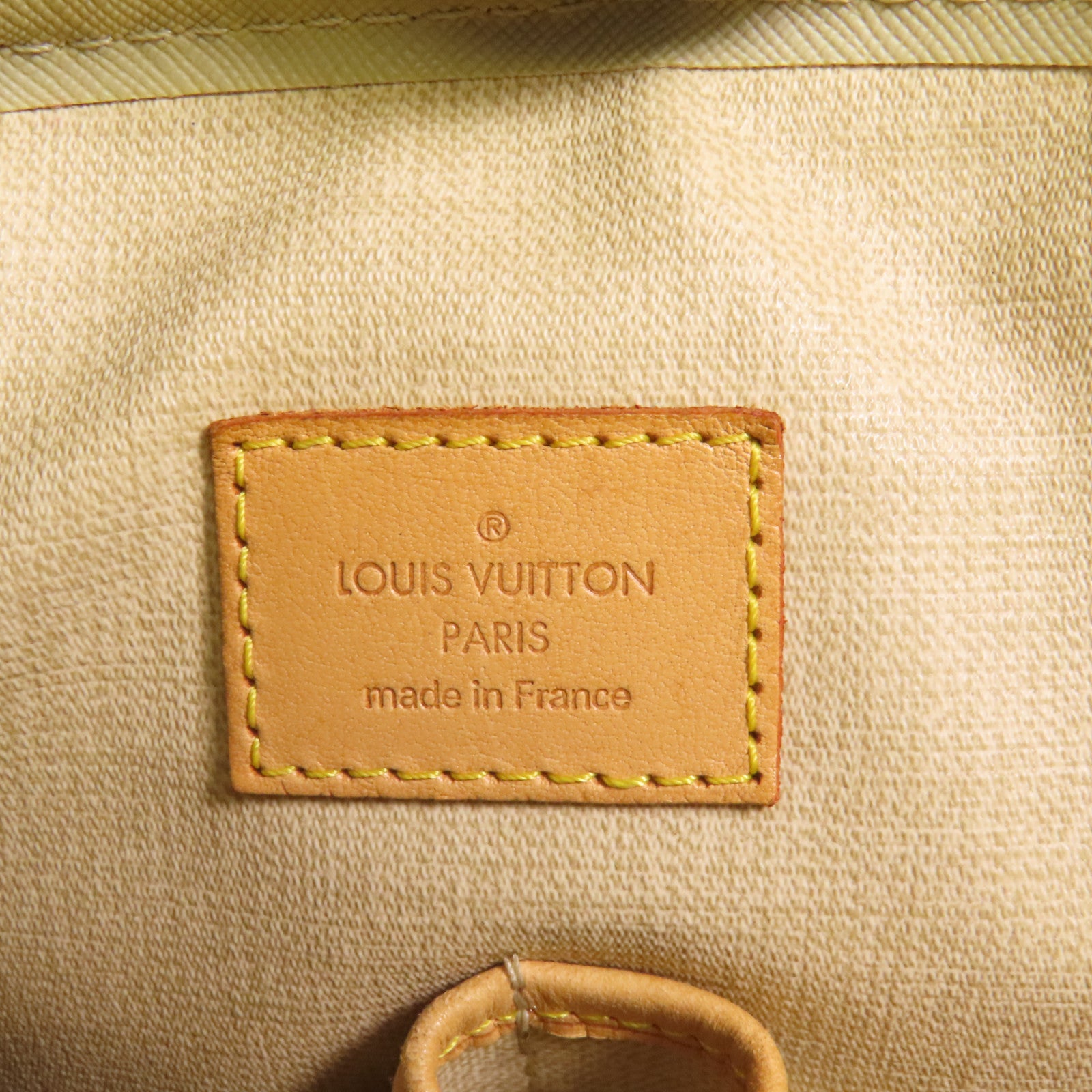 LOUIS VUITTON Monogram Trouville金扣手挽袋