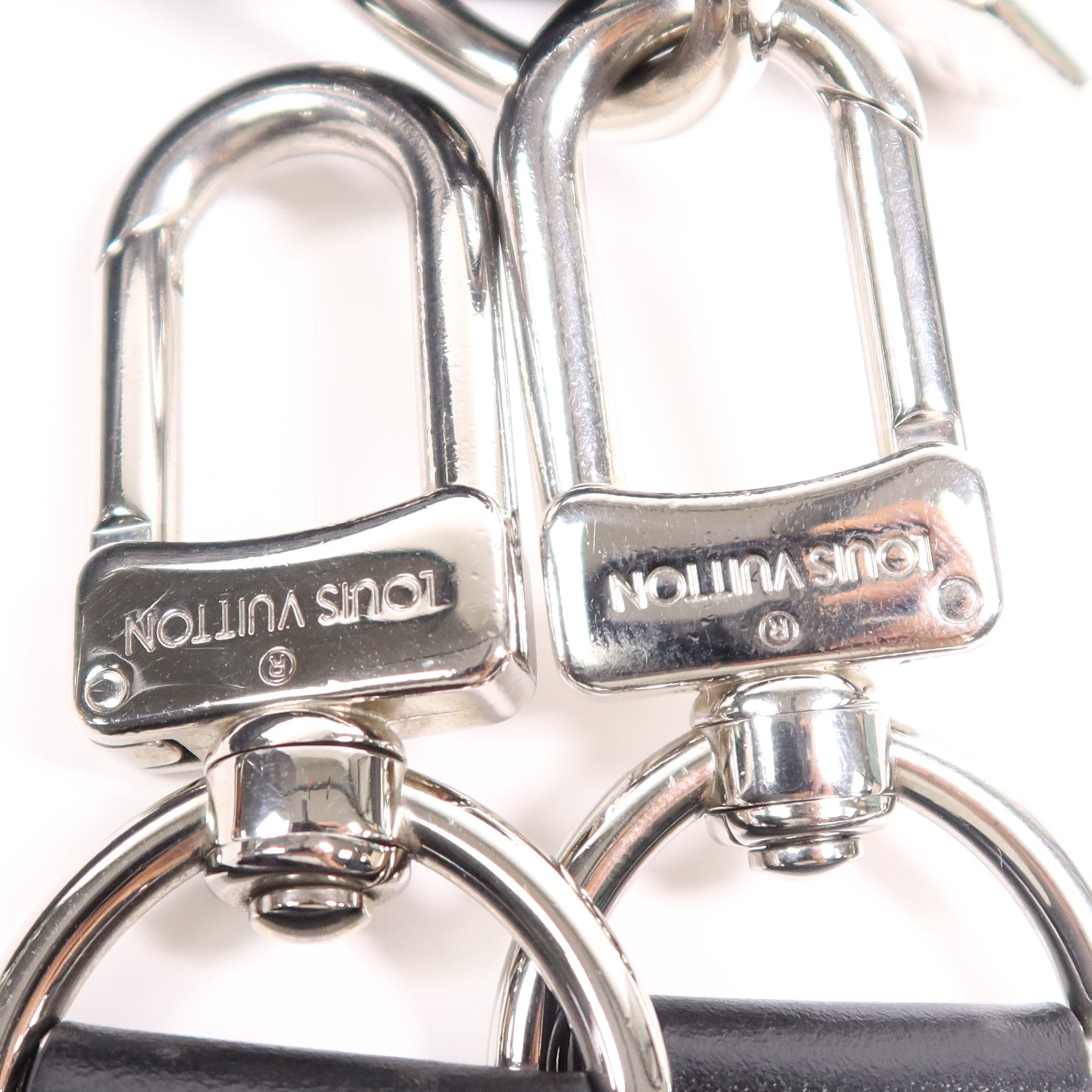 LOUIS VUITTON Damier Graphite Trio Messenger銀扣肩背袋