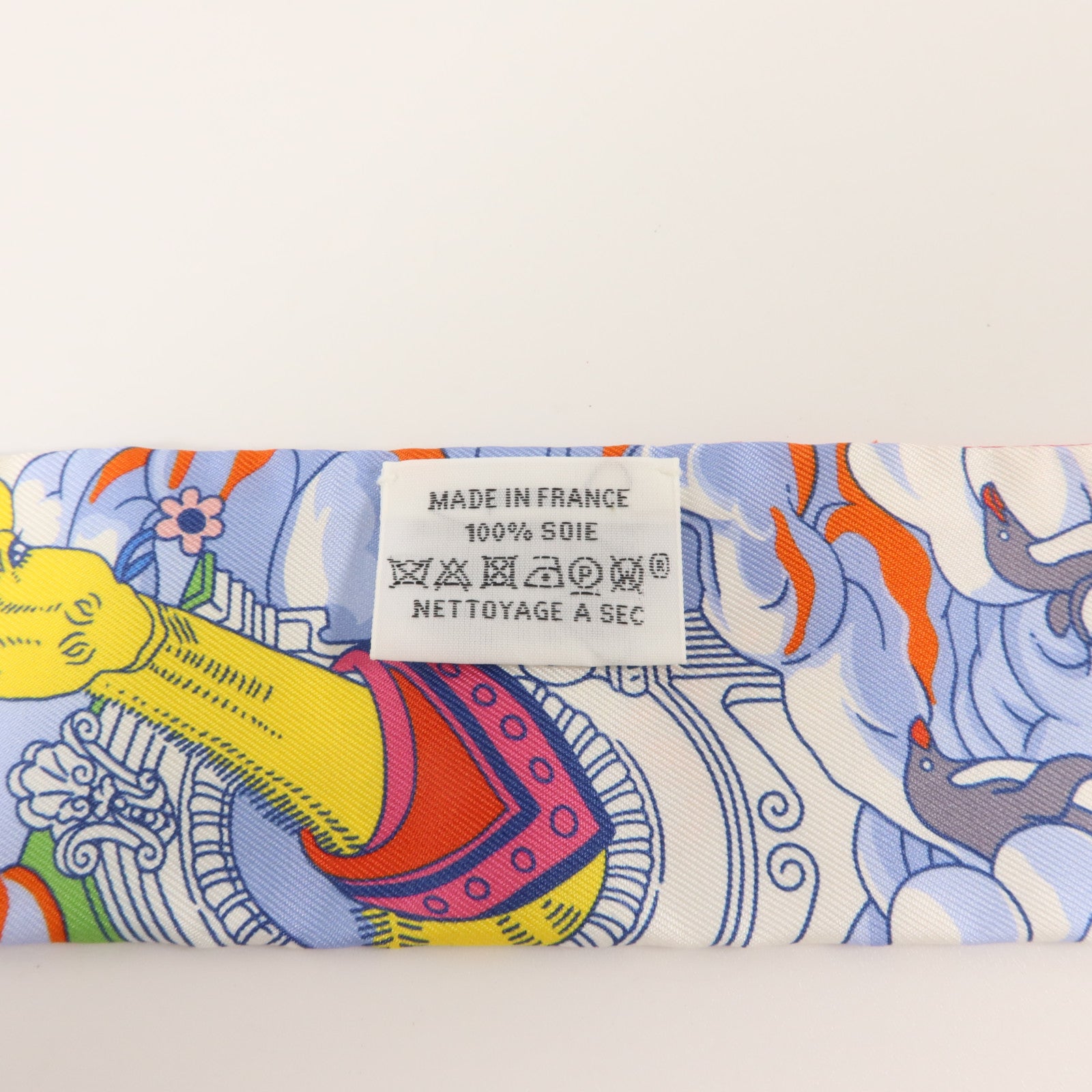 HERMES 絲質Twilly絲巾