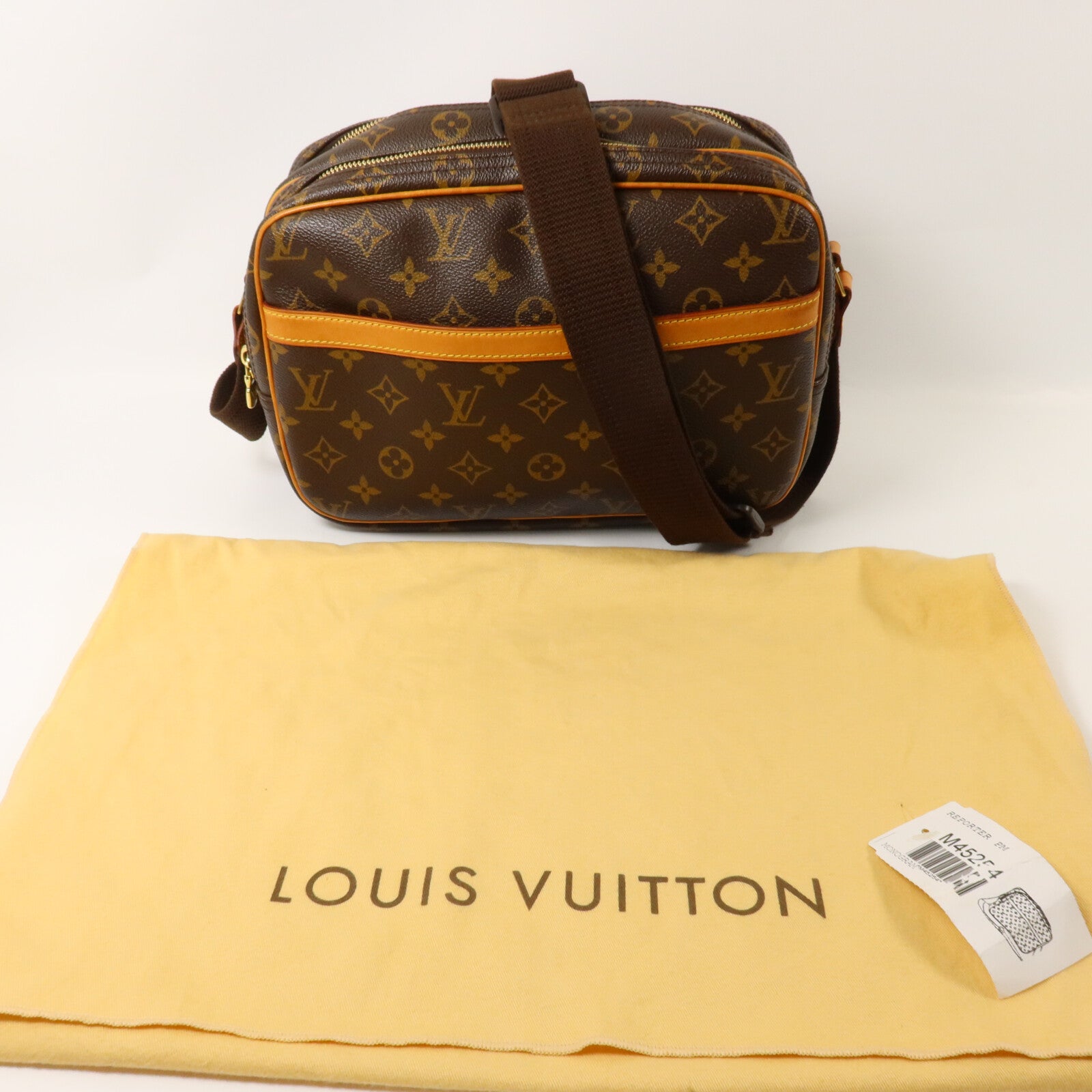 LOUIS VUITTON Monogram Reporter PM肩背袋