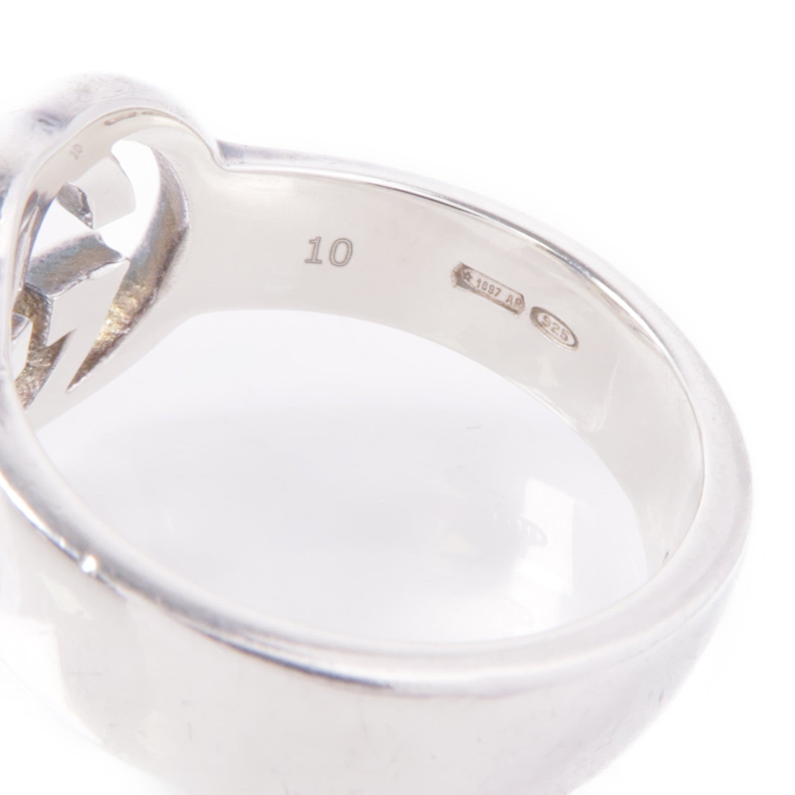 GUCCI 925純銀Ring戒指US#5
