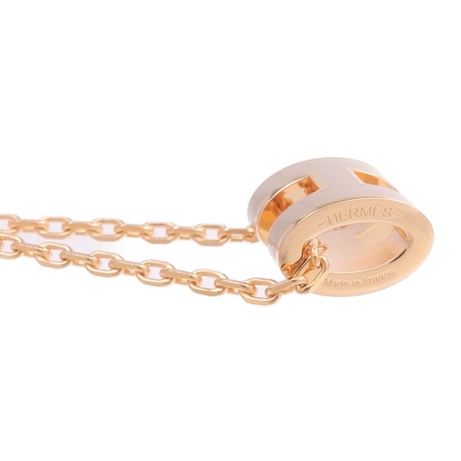 HERMES 金屬Mini Pop H Necklace項鍊Chai