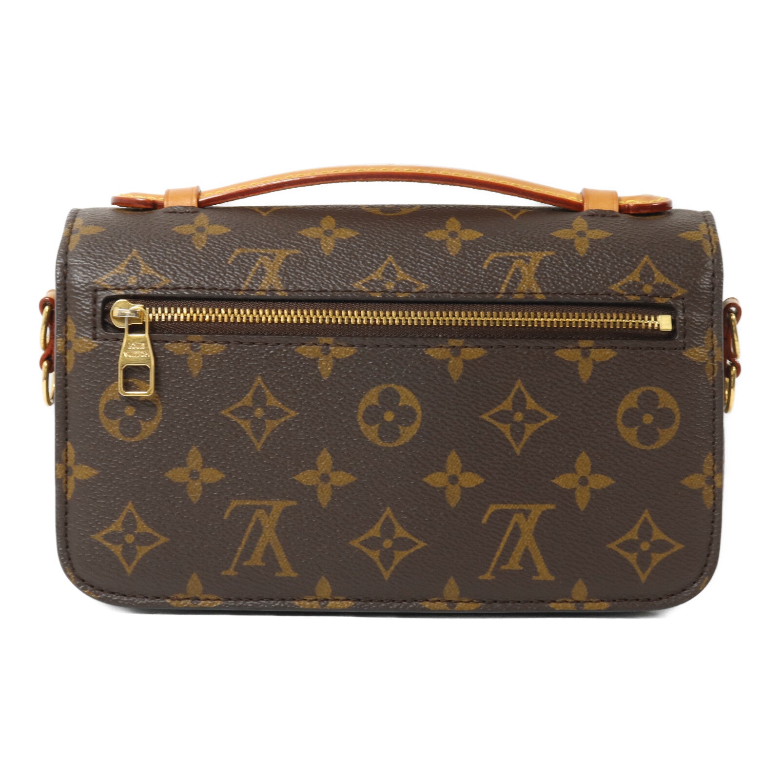 LOUIS VUITTON Monogram Pochette Metis East West手挽肩背兩用袋