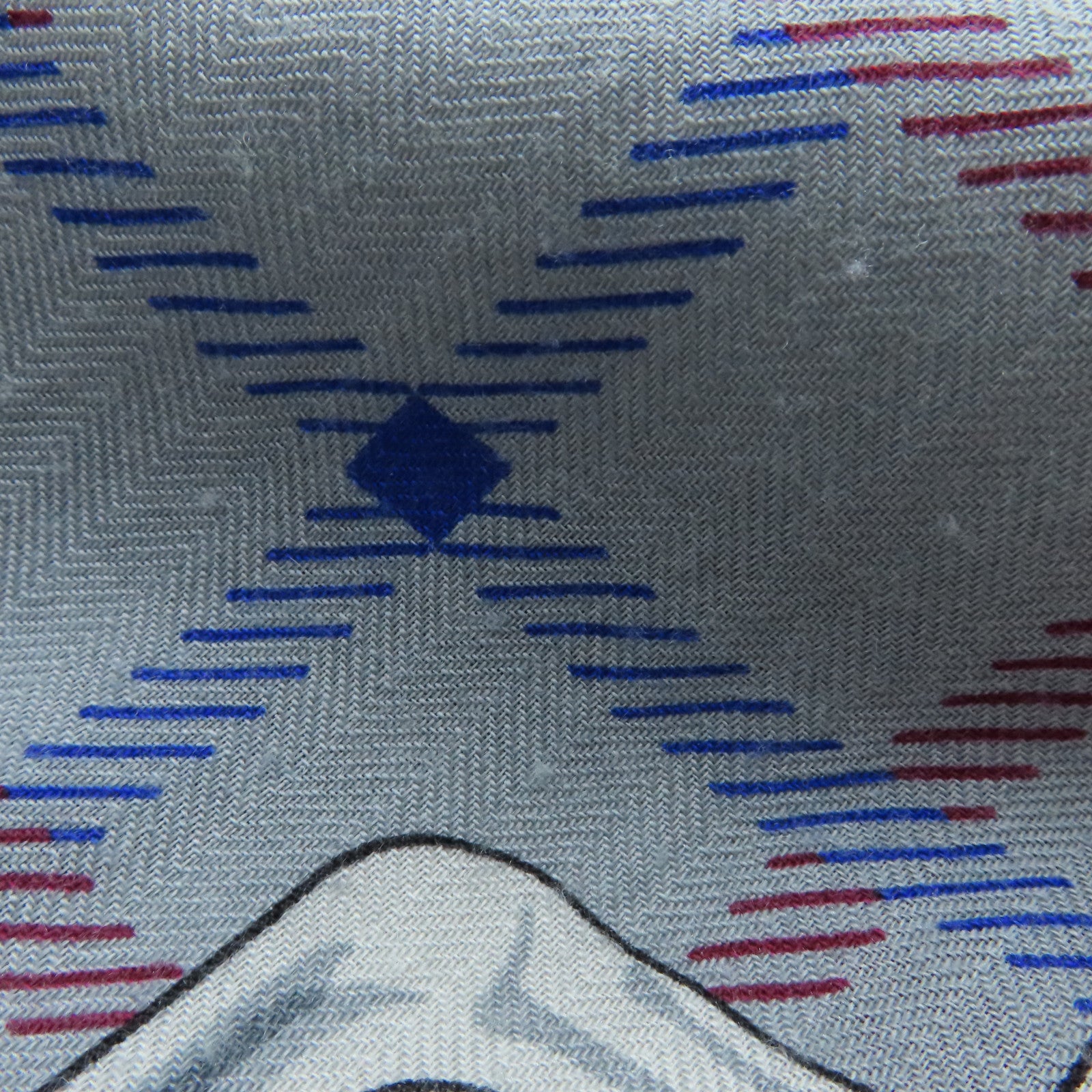 HERMES 【激減優惠】羊絨/絲質Scarf圍巾紅色/藍色