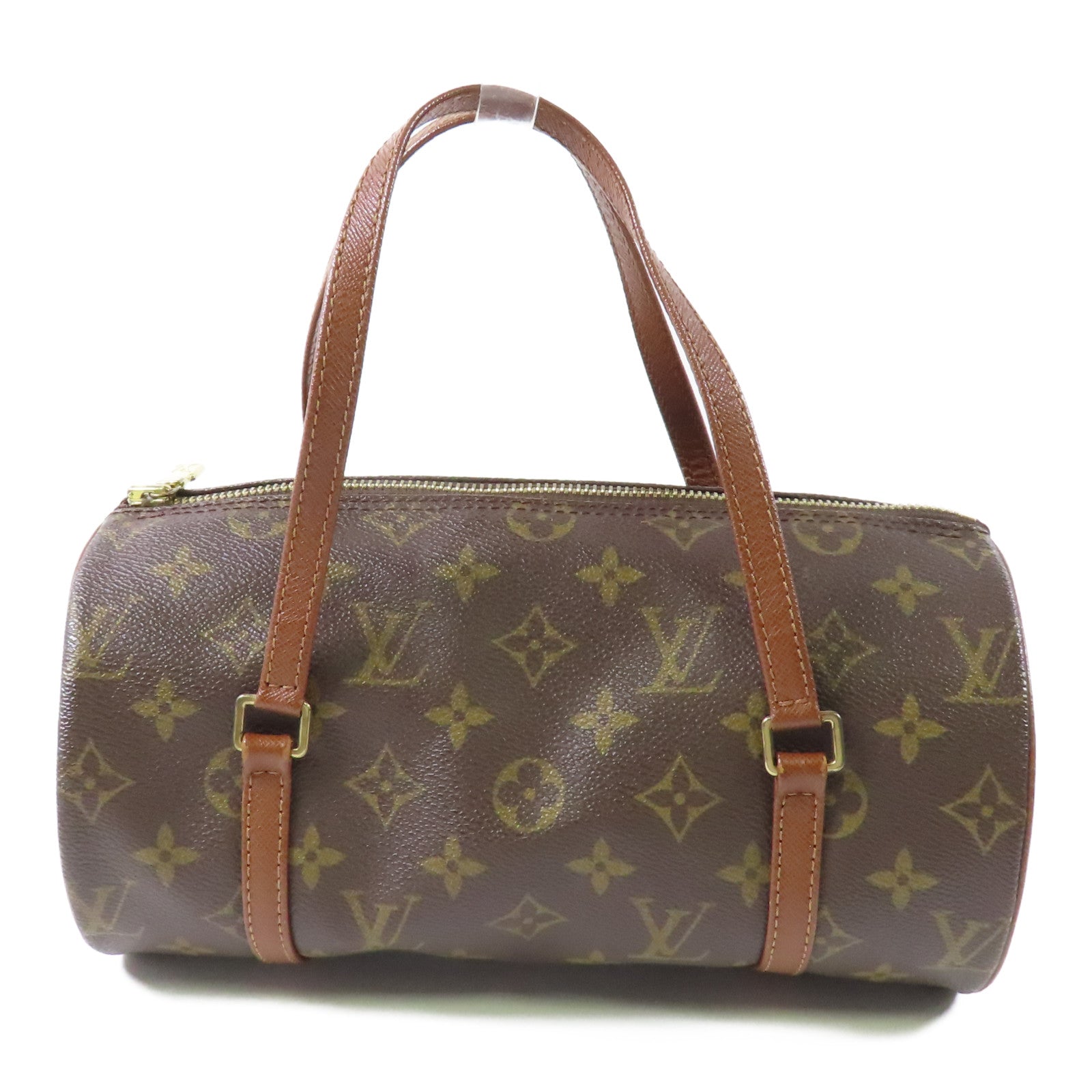 LOUIS VUITTON Monogram Papillon金扣手挽袋