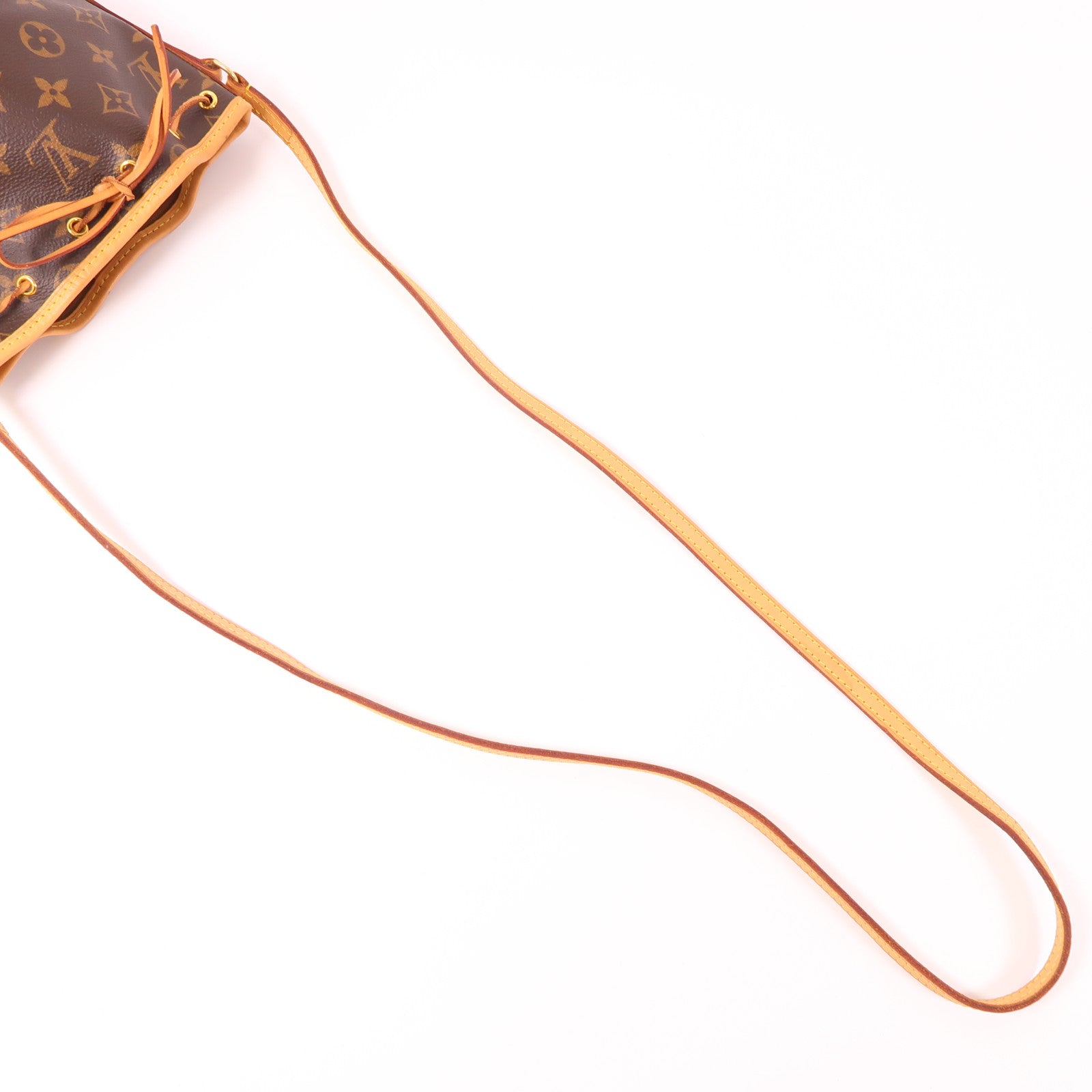 LOUIS VUITTON 【激減優惠】Monogram Nano Noe金扣肩背袋