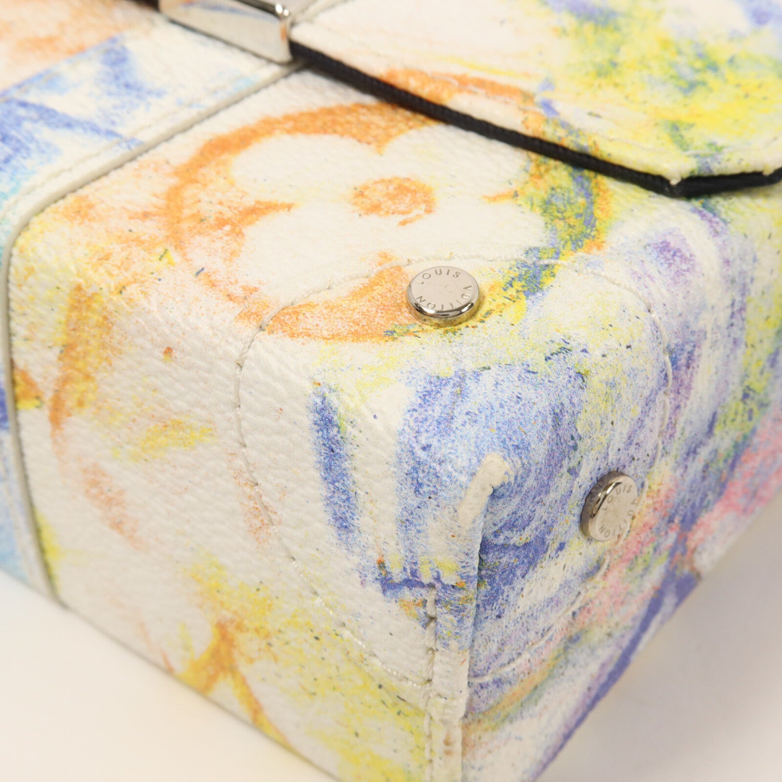 LOUIS VUITTON Monogram Pastel Trunk Messenger PM肩背袋