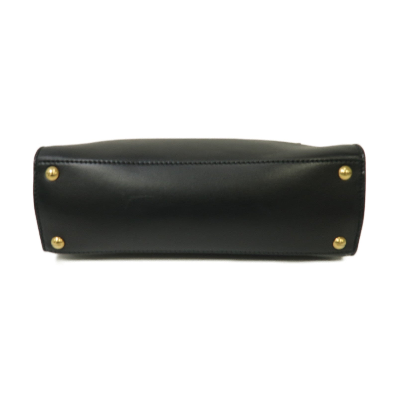 Dior 牛皮皮革2way Shoulder Bag金扣手挽肩背兩用袋黒色