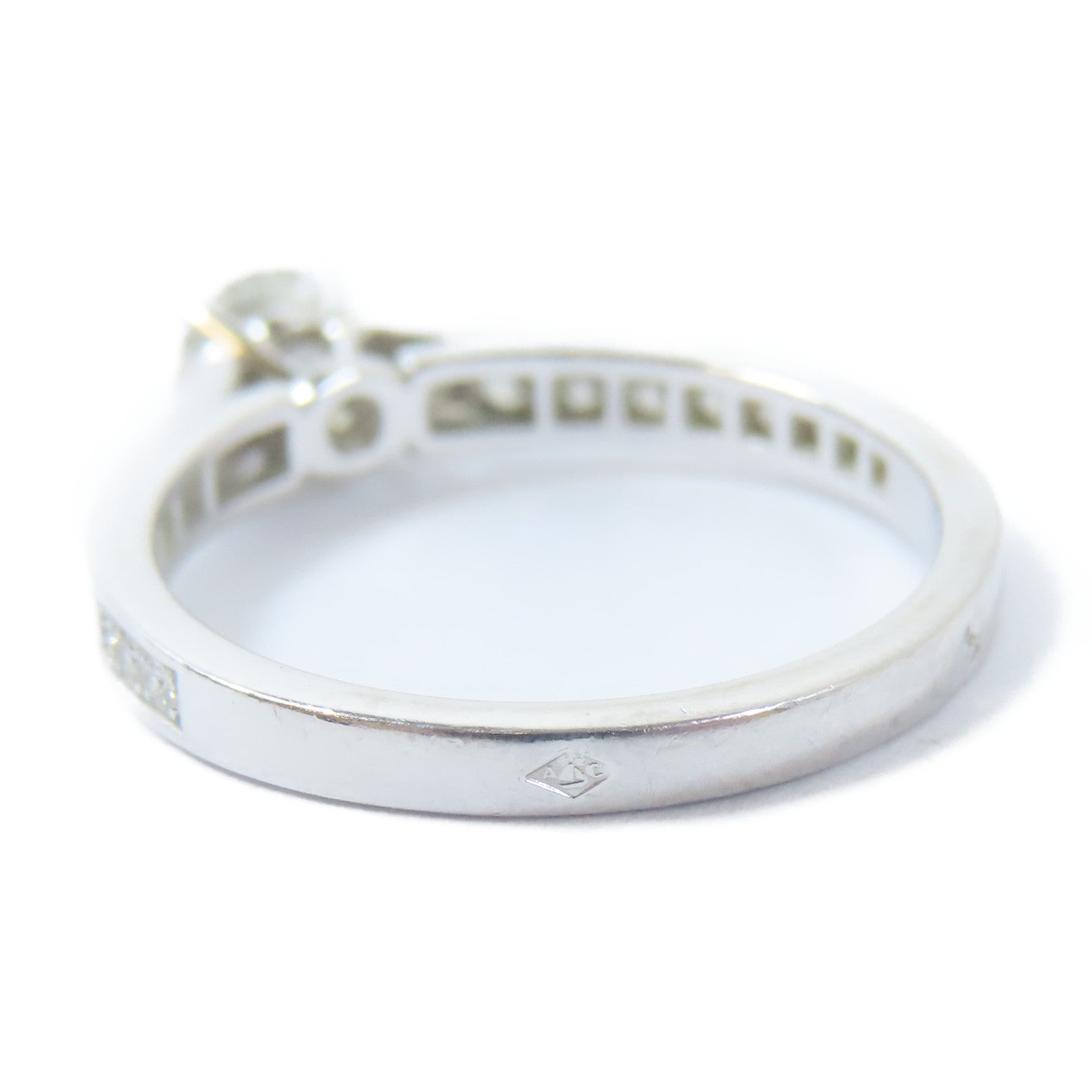 CARTIER 【激減優惠】950鉑金1895 Ring 0.32ct鑽石戒指Cartier#49/US#4.75
