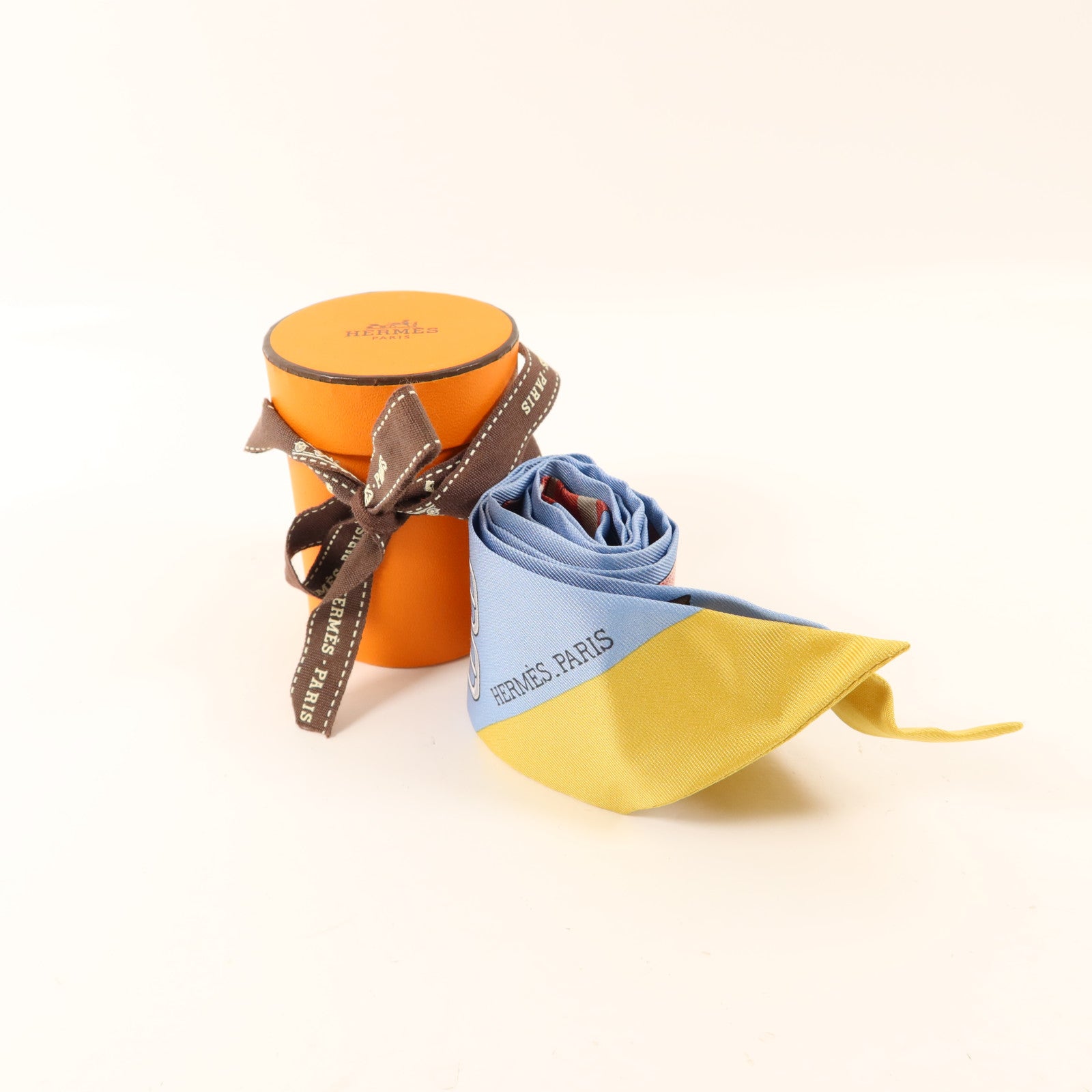 HERMES 絲質Twilly絲巾