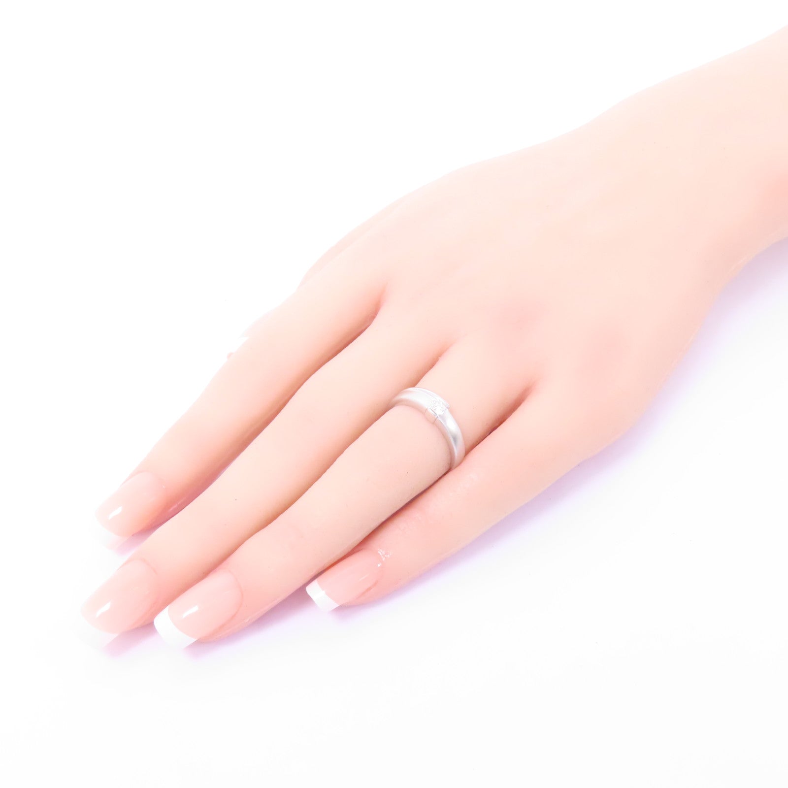 JEWELRY 18K白金Diamond Ring 0.15ct鑽石戒指US#5.75