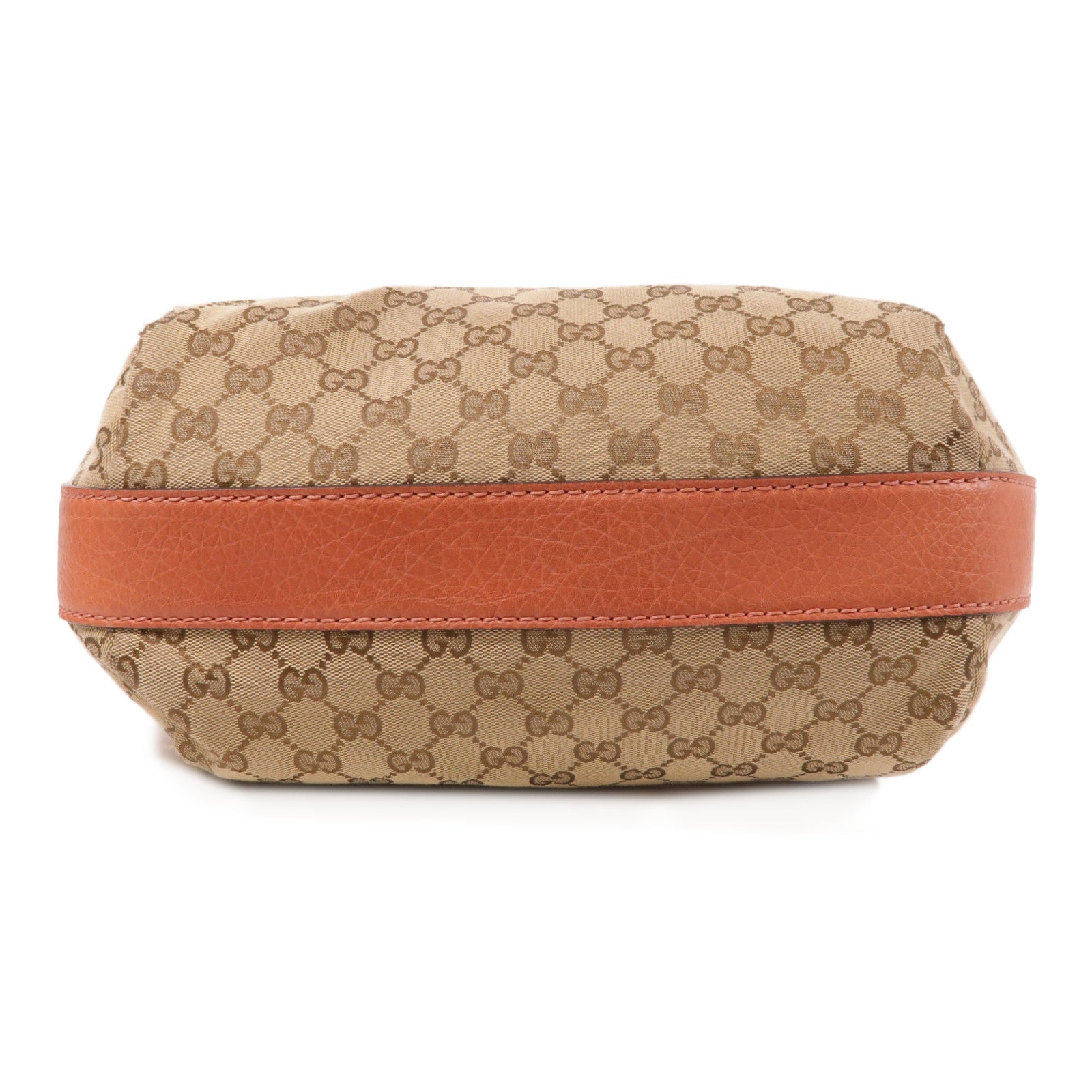 GUCCI 帆布Shoulder Bag銀扣肩背袋