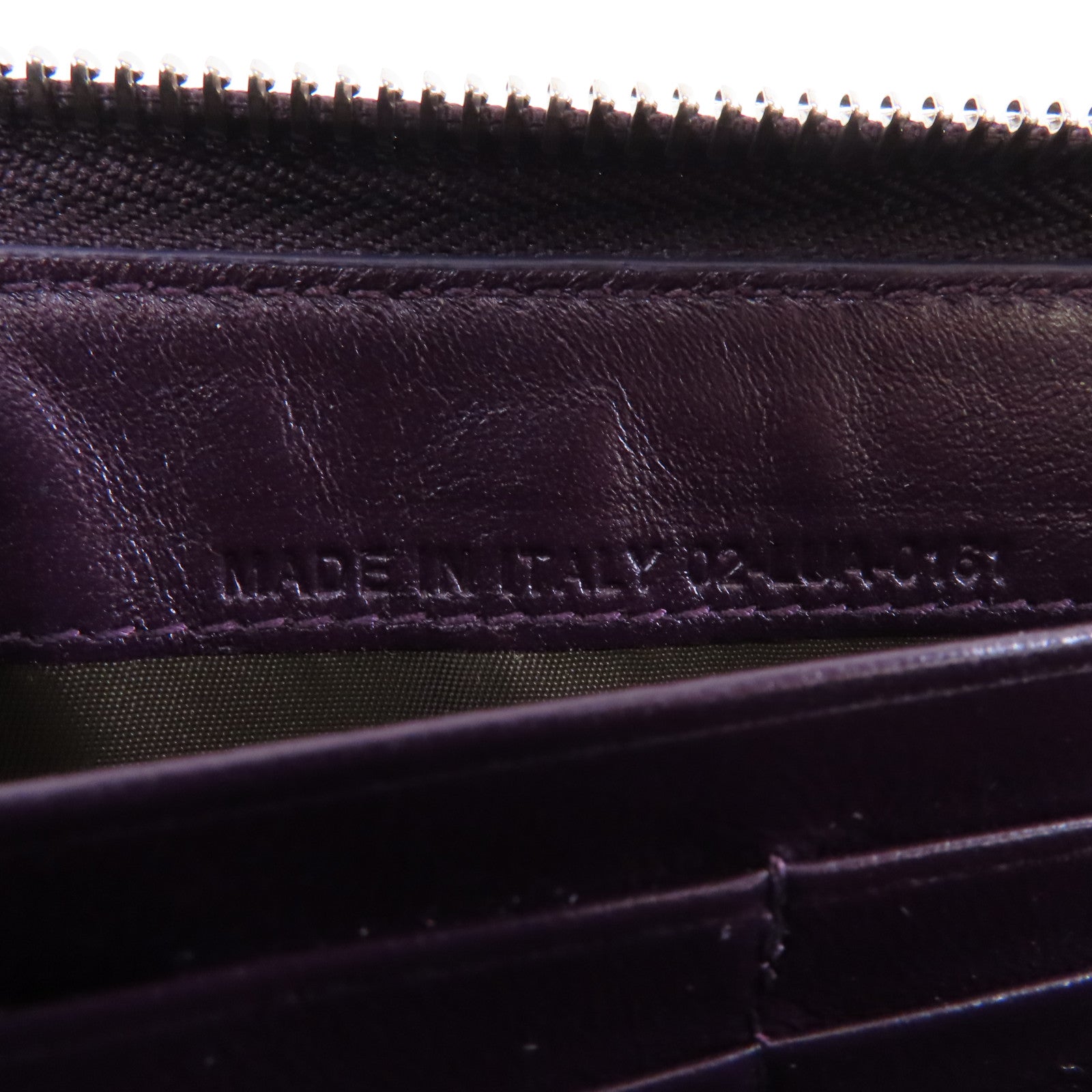 Dior 【激減優惠】漆皮皮革Long Wallet銀扣長錢包紫色