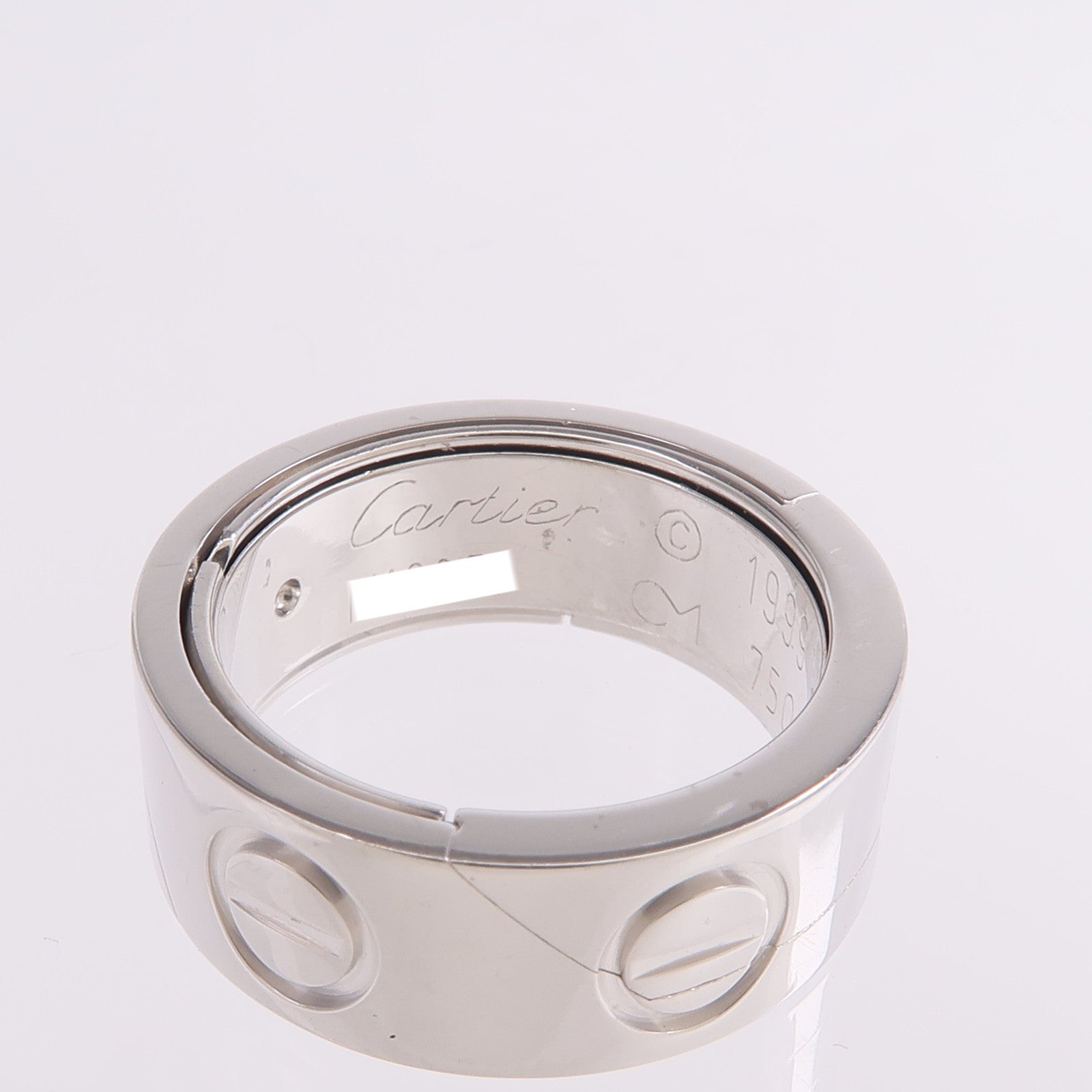 CARTIER 18K白金Astro Love Ring戒指