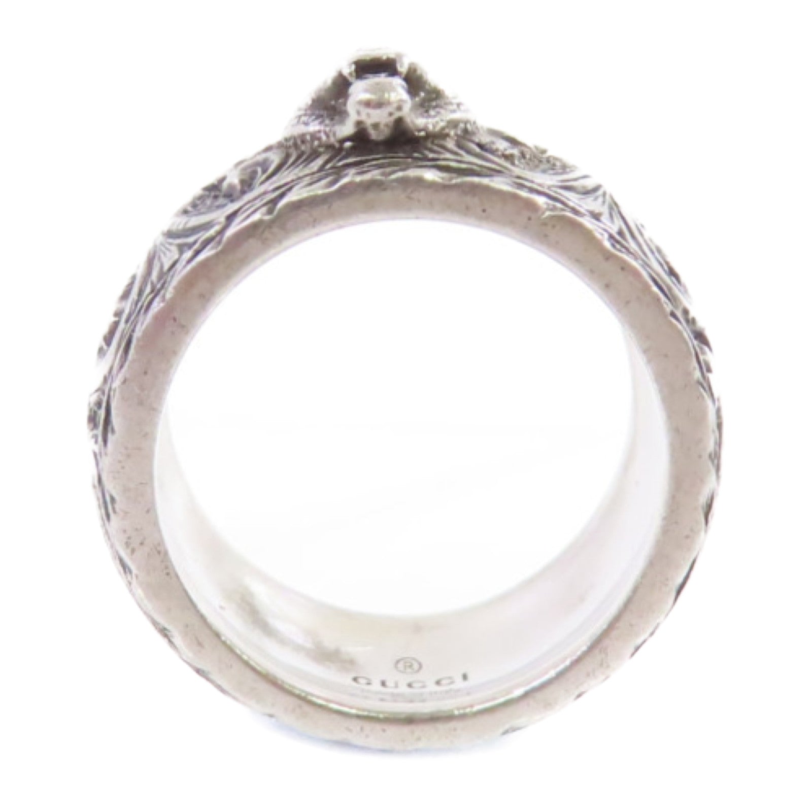 GUCCI 925純銀Arabesque Ring戒指Gucci#12/US#5.75