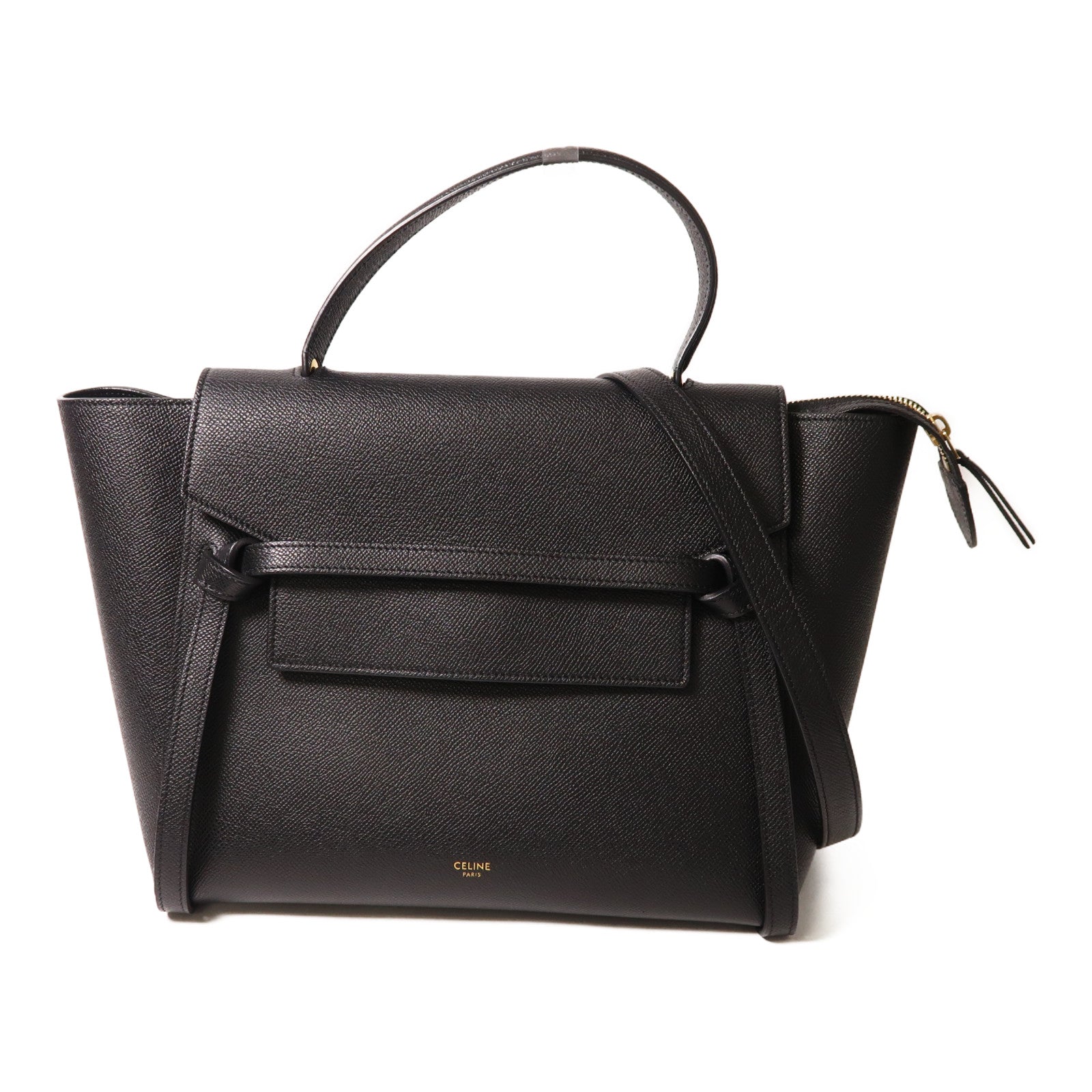 CELINE 牛皮皮革Beltbag手挽肩背兩用袋