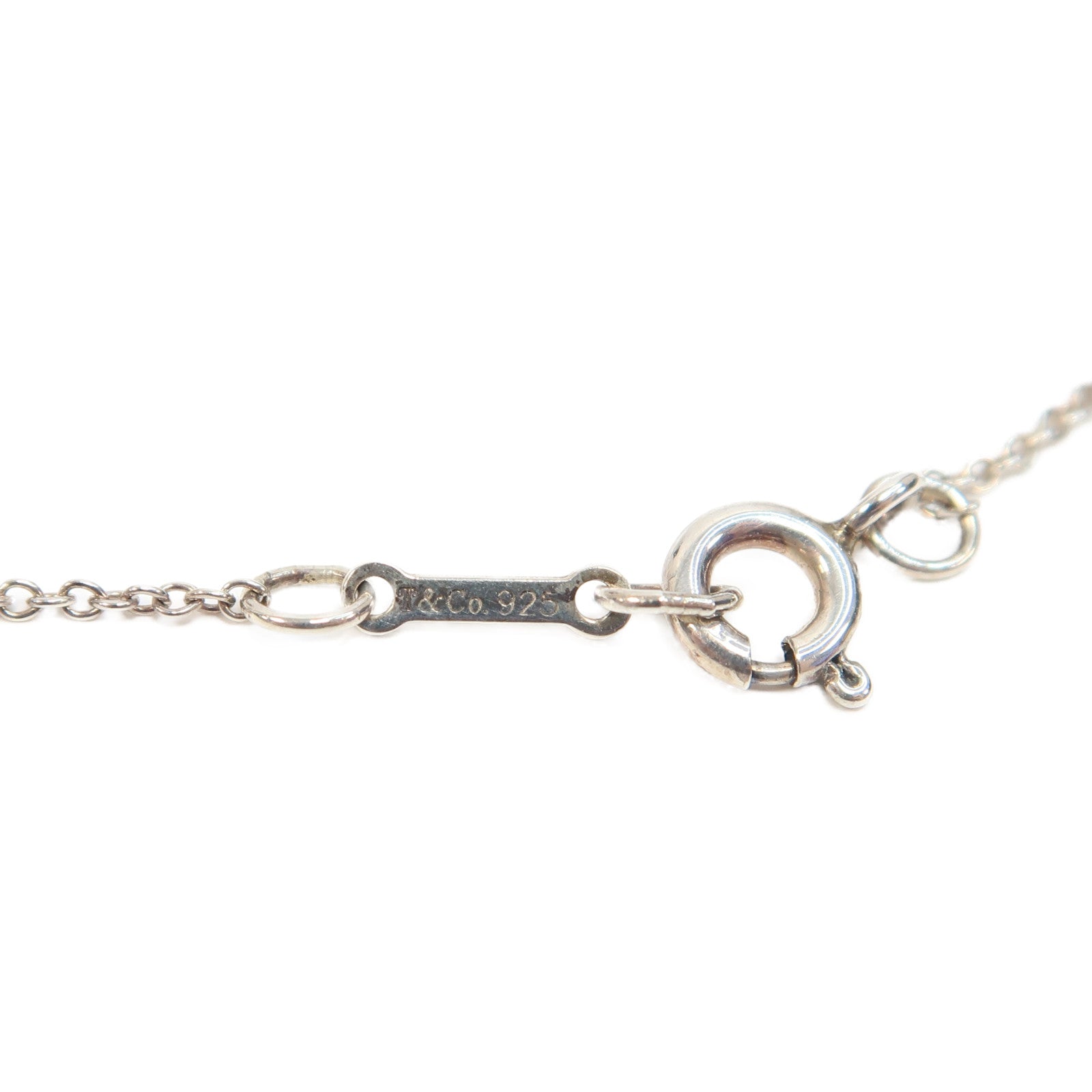 TIFFANY＆CO 【激減優惠】925純銀Necklace項鍊銀色