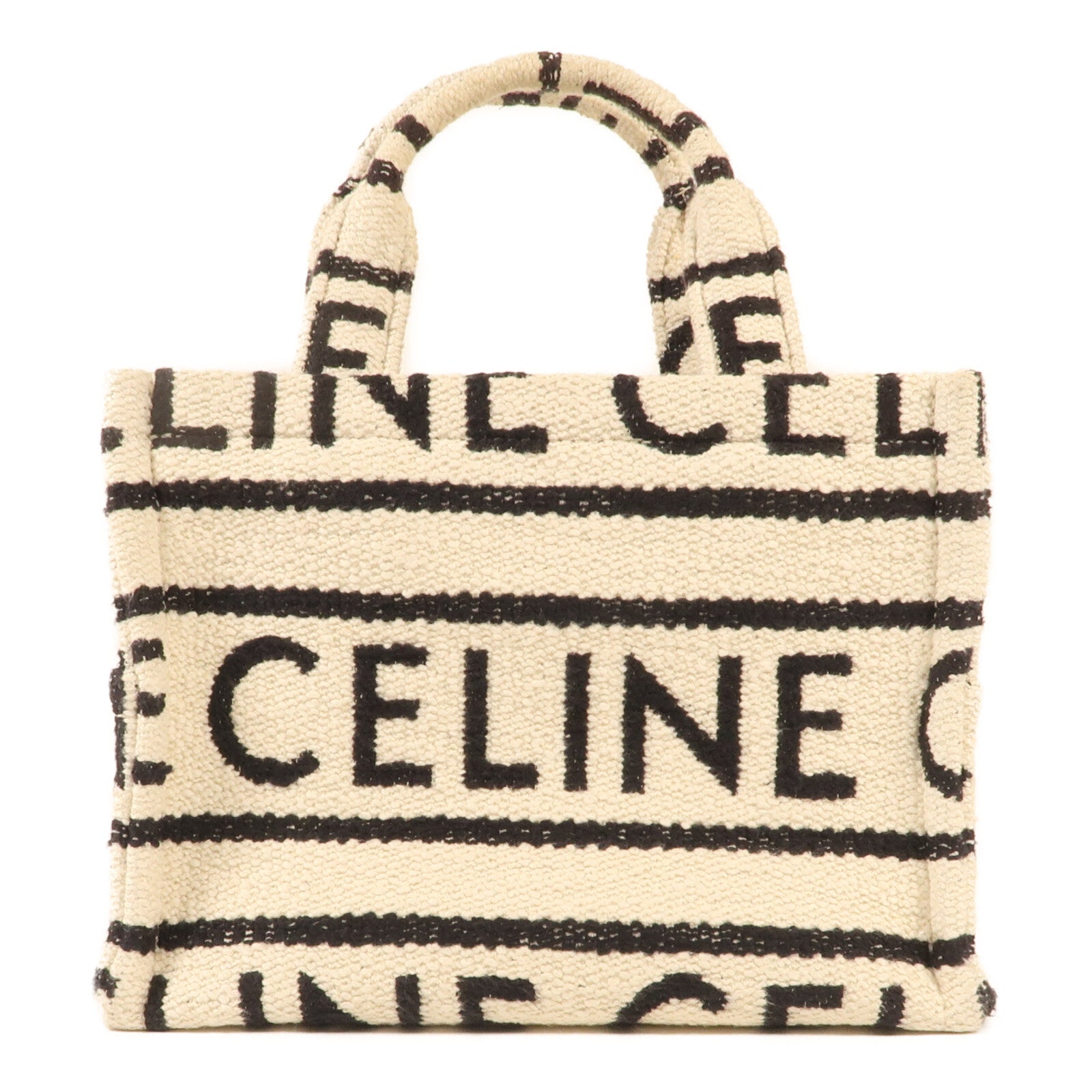 CELINE 帆布Tote Bag金扣手挽肩背兩用袋