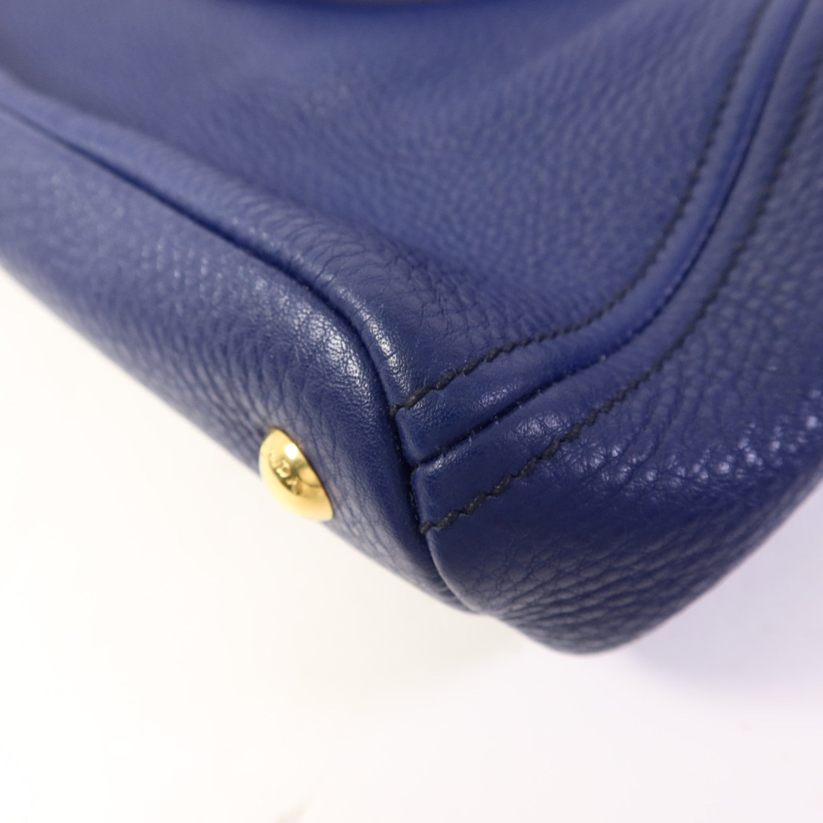 PRADA 牛皮皮革2 Way Shoulder Bag金扣手挽肩背兩用袋