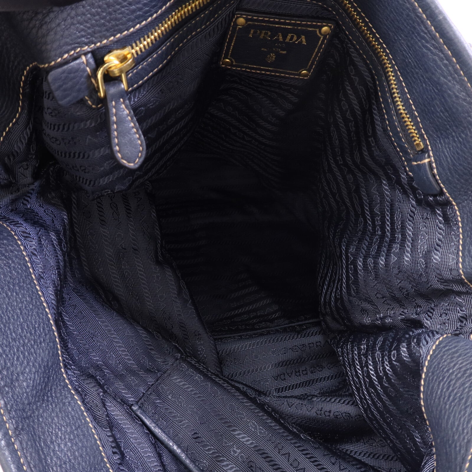 PRADA 尼龍2 Way Shoulder Bag金扣手挽肩背兩用袋