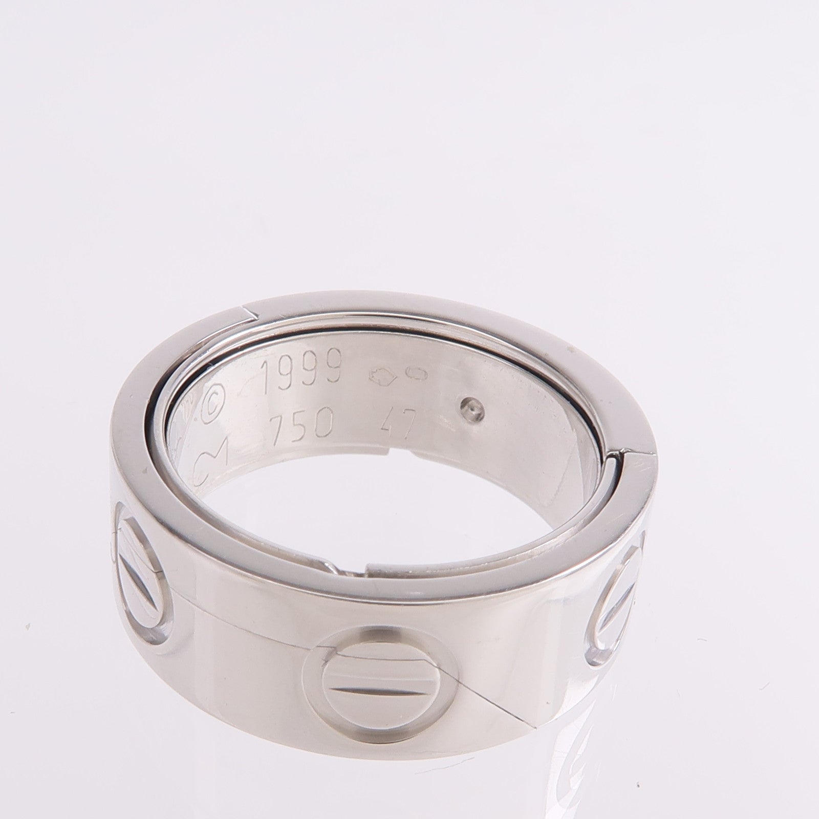 CARTIER 18K白金Astro Love Ring戒指
