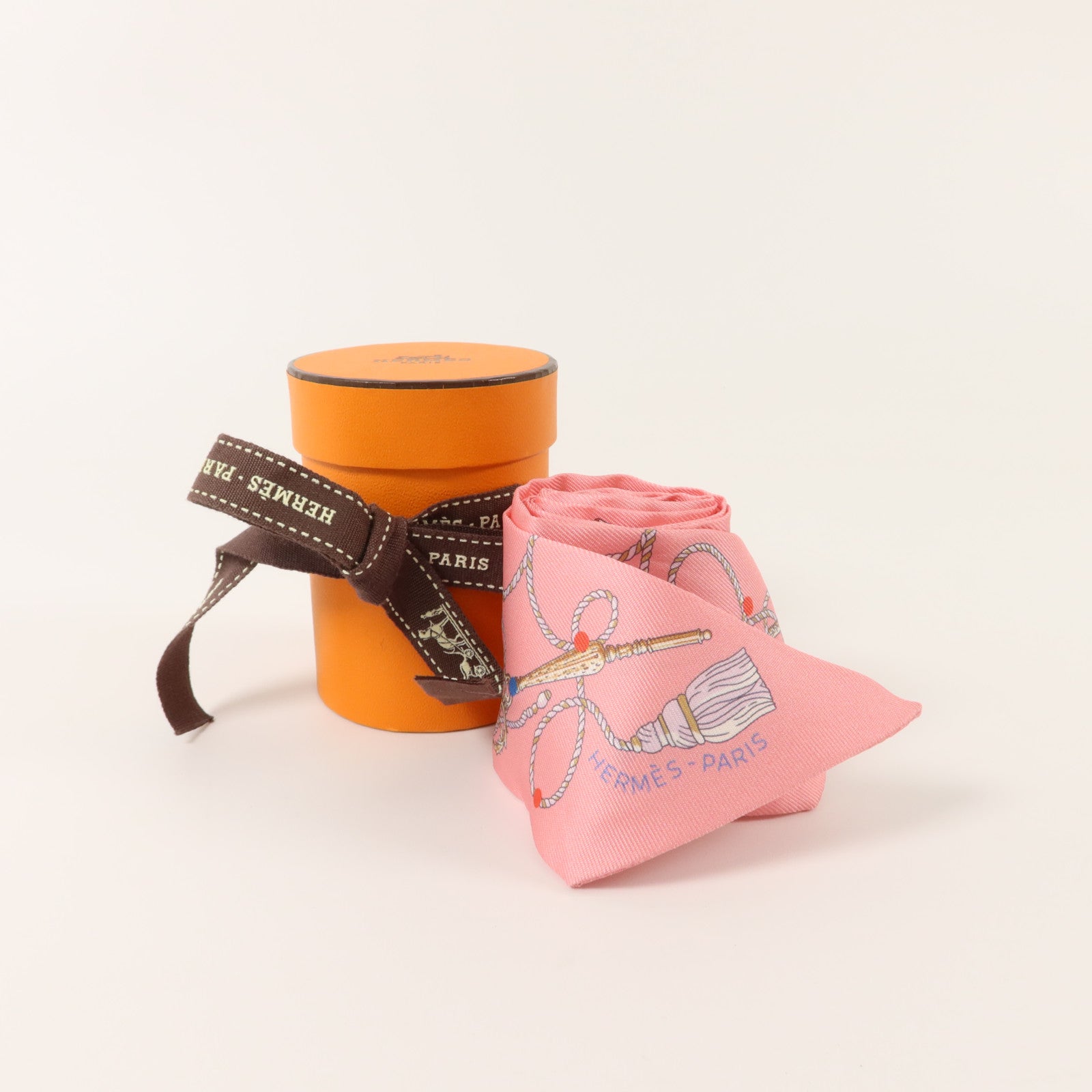 HERMES 絲質Twilly絲巾