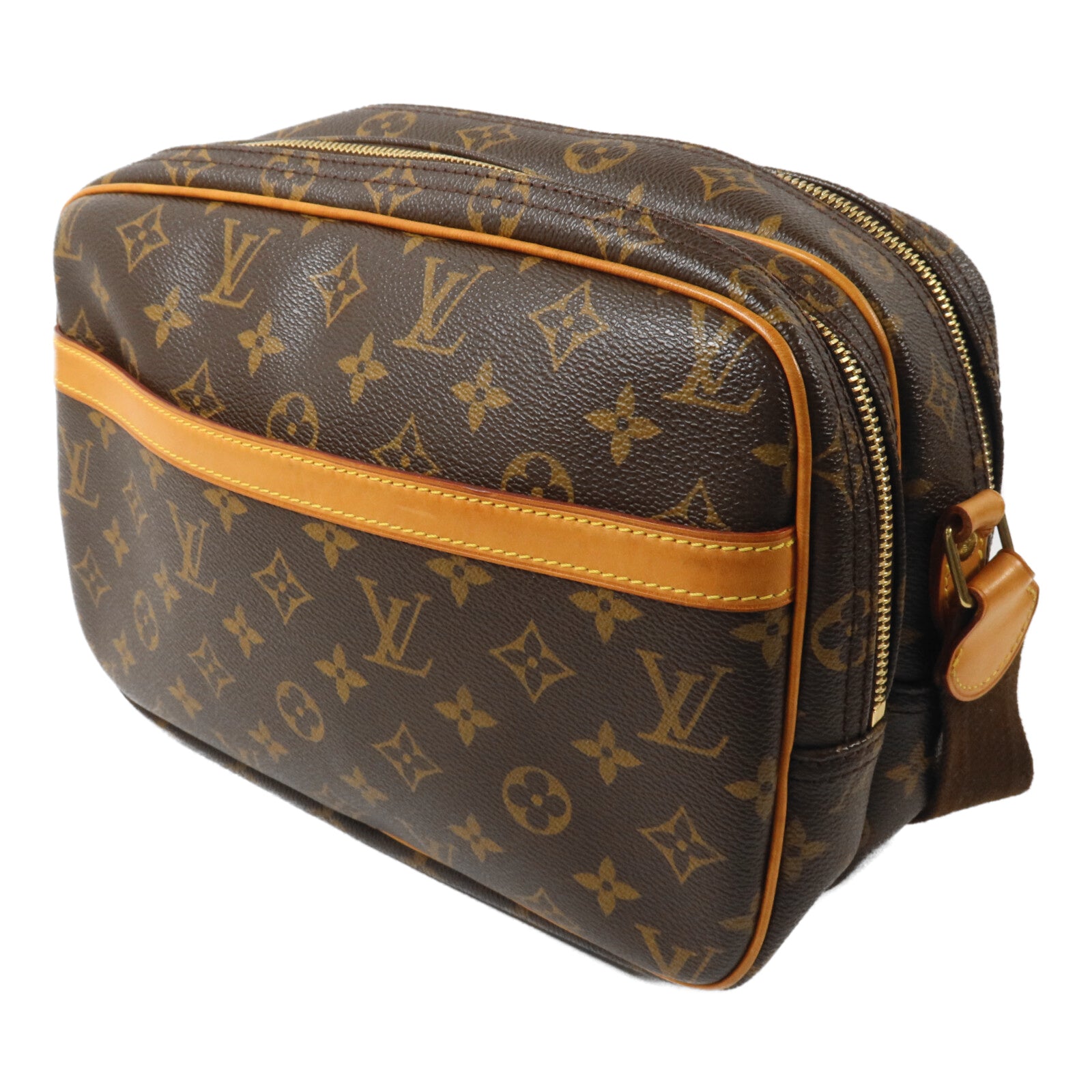 LOUIS VUITTON Monogram Reporter PM肩背袋