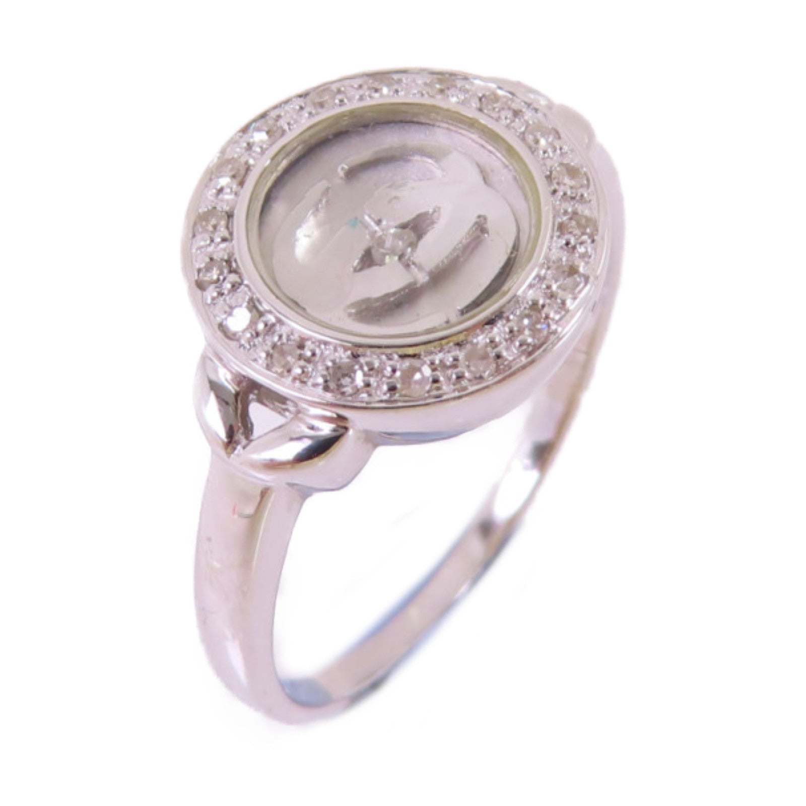 JEWELRY 18K白金/鑽石Verde Diamond Ring戒指US#6