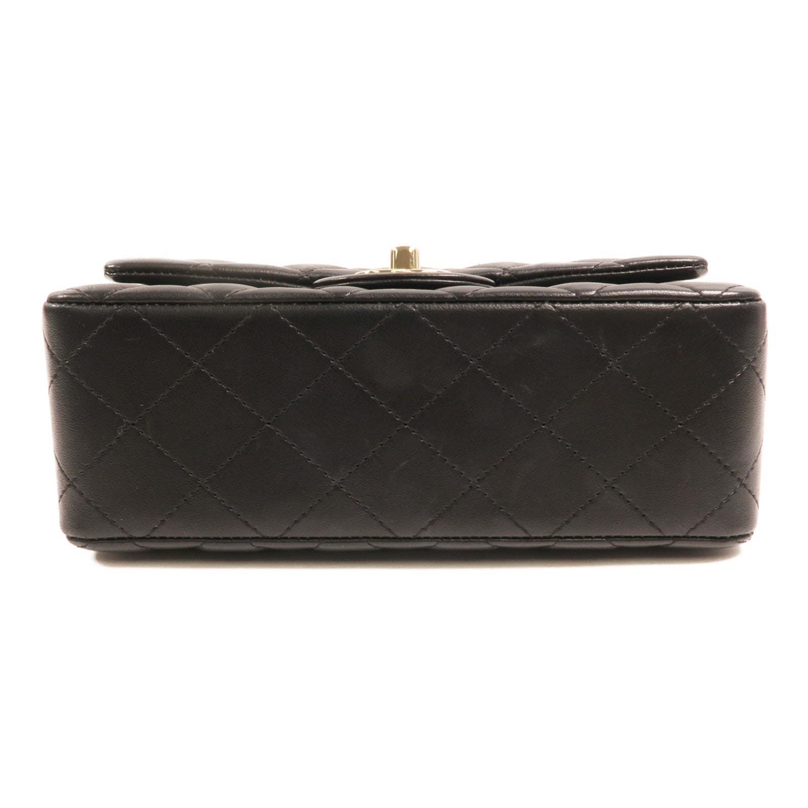 CHANEL 羊皮皮革Classic 20金扣鏈帶肩背袋