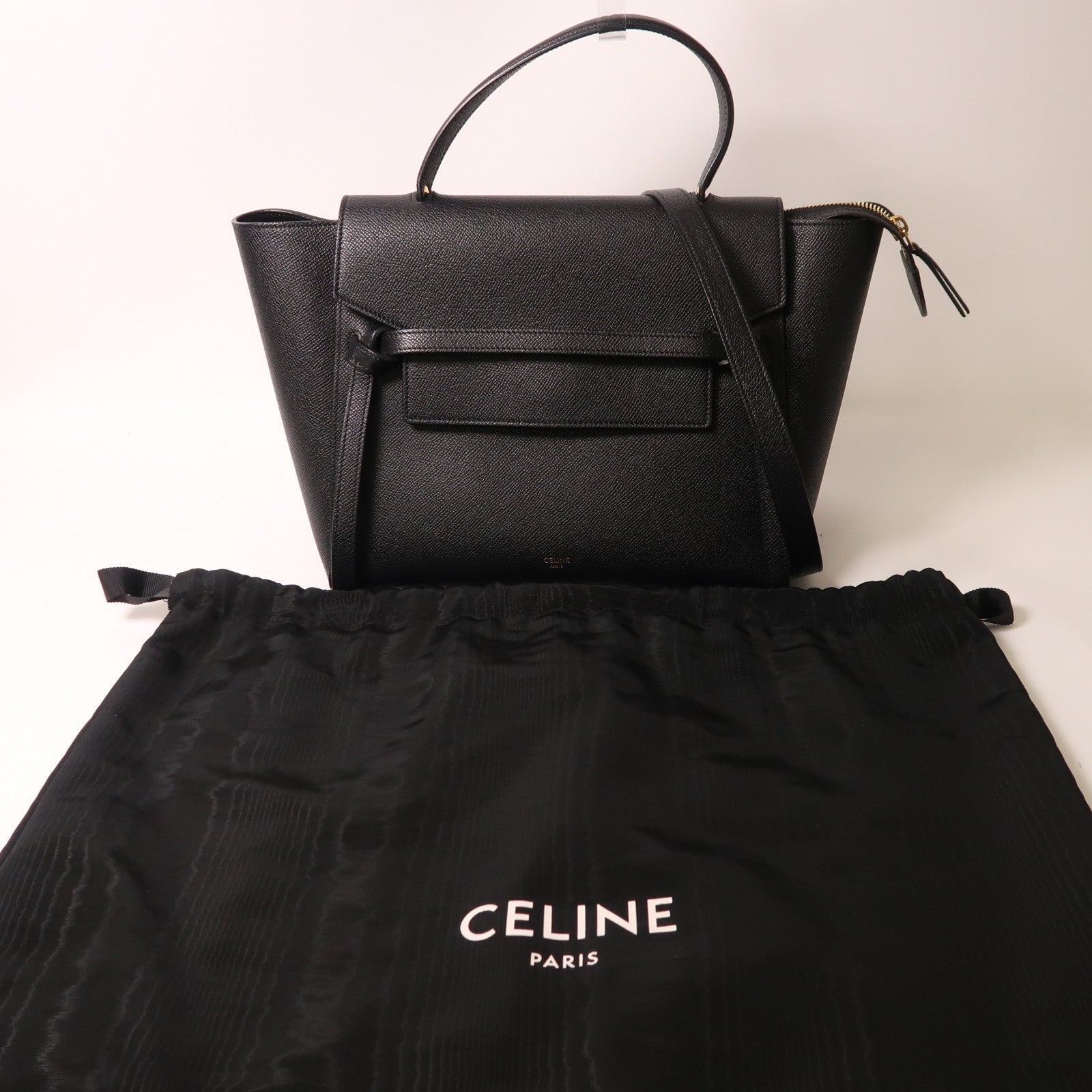 CELINE 牛皮皮革Beltbag手挽肩背兩用袋