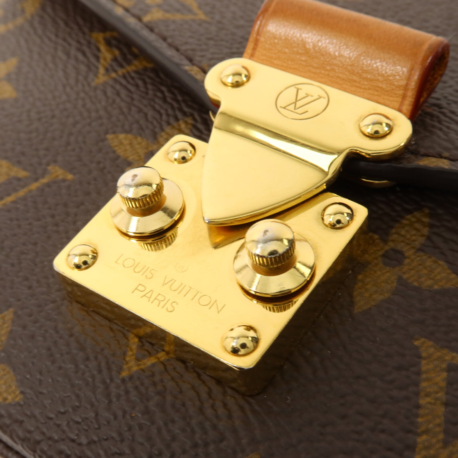 LOUIS VUITTON Monogram Pochette Metis East West手挽肩背兩用袋
