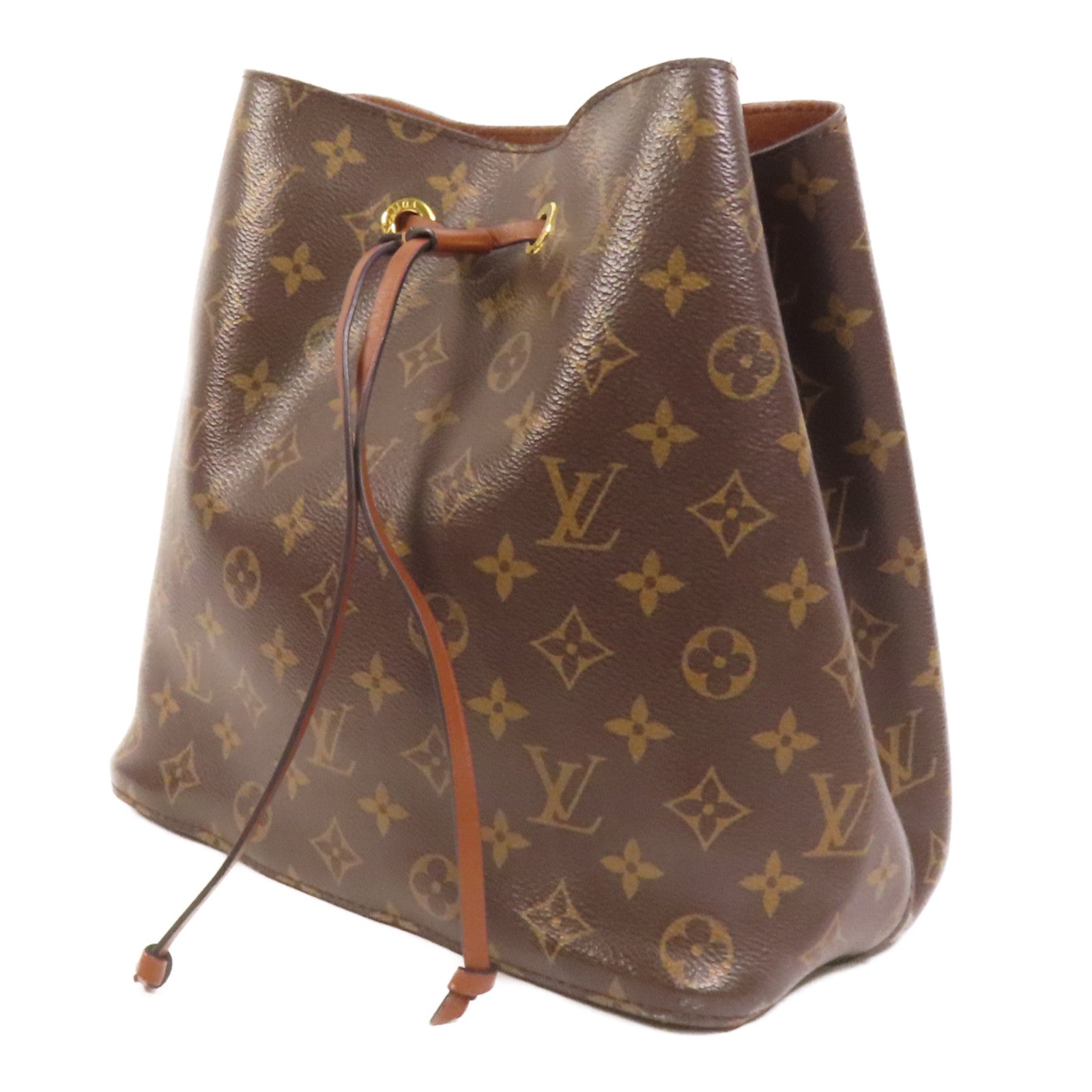 LOUIS VUITTON 【激減優惠】Monogram NeoNoe MM金扣肩背袋