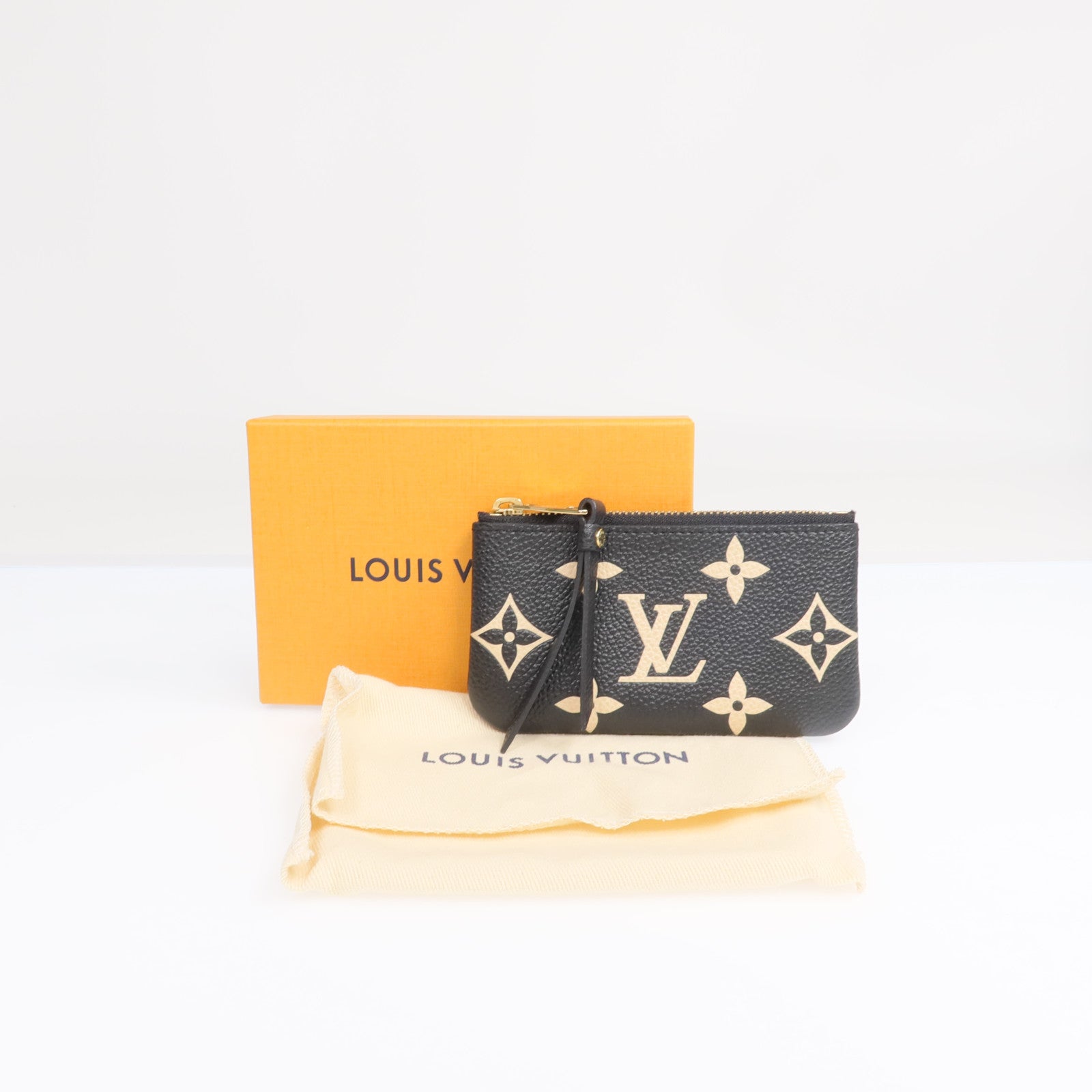 LOUIS VUITTON 【激減優惠】Monogram Empreinte Key Pouch金扣鎖匙包