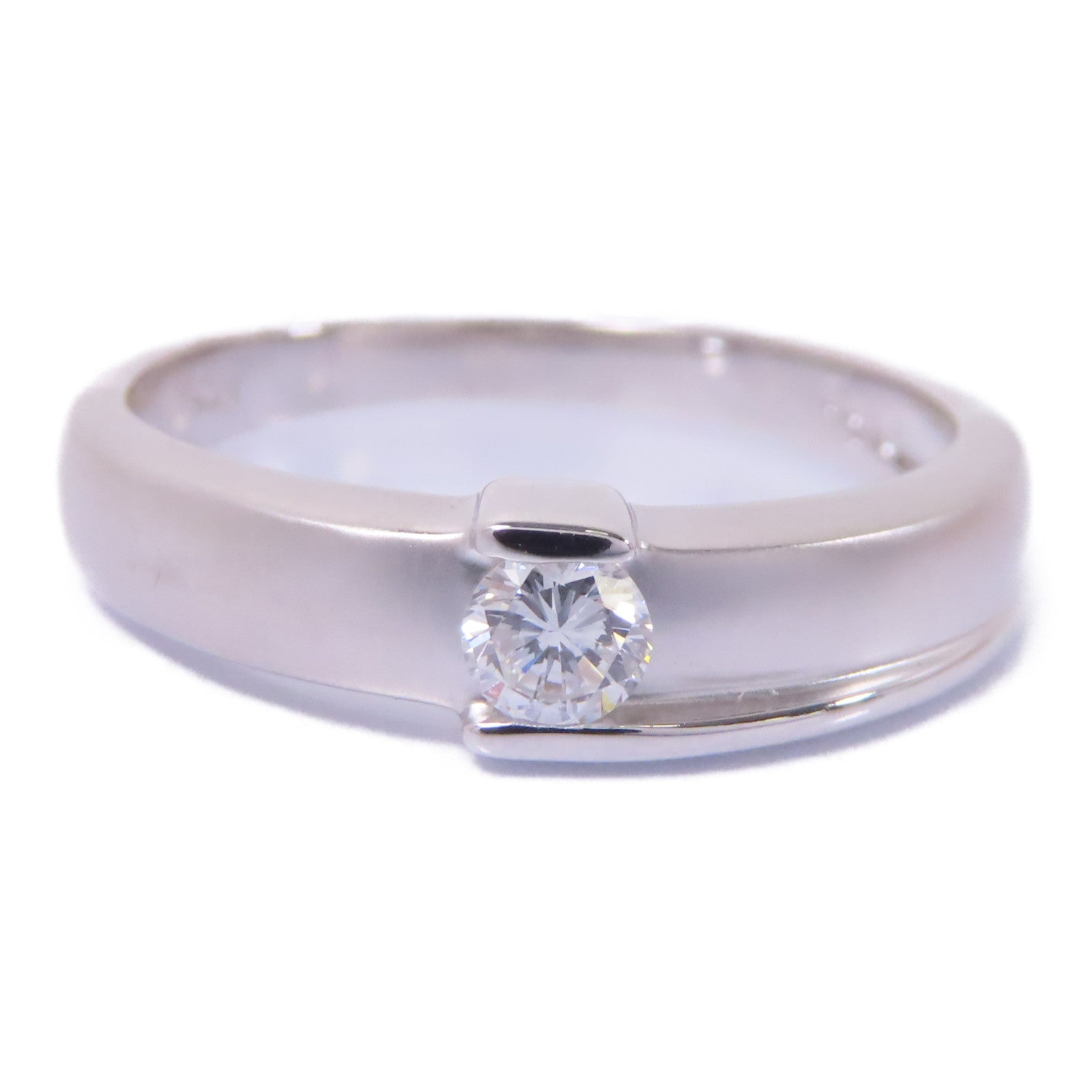 JEWELRY 18K白金Diamond Ring 0.15ct鑽石戒指US#5.75