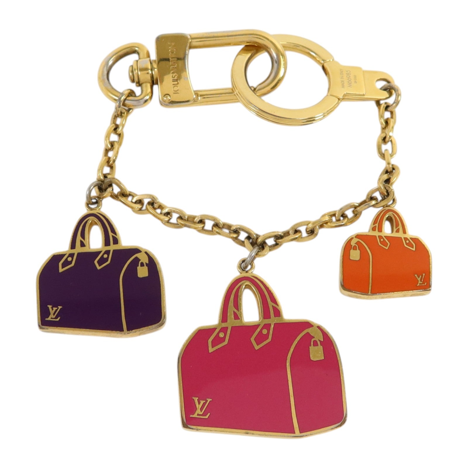 LOUIS VUITTON 金屬Speedy Bag Charm掛飾