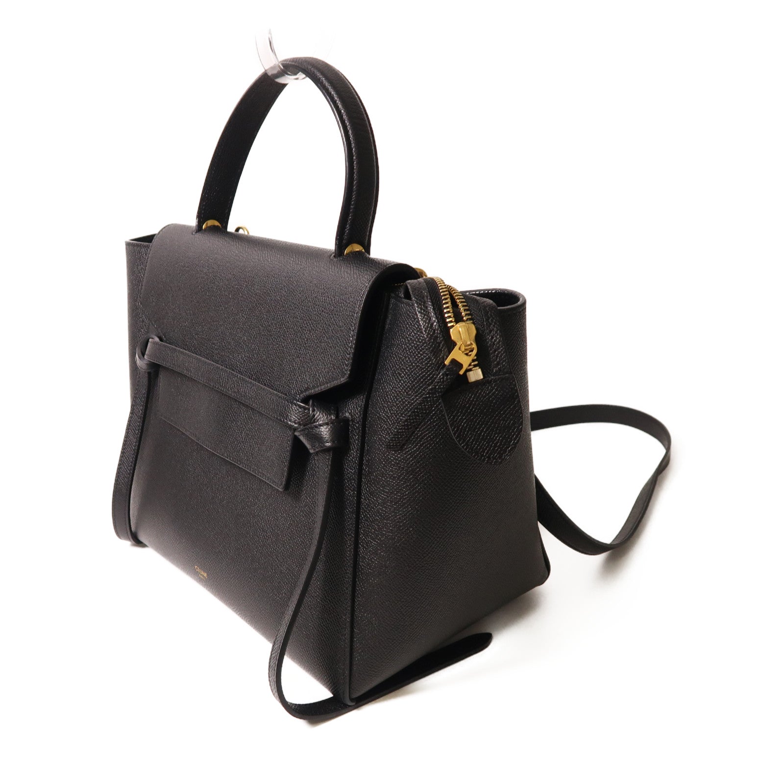 CELINE 牛皮皮革Beltbag手挽肩背兩用袋