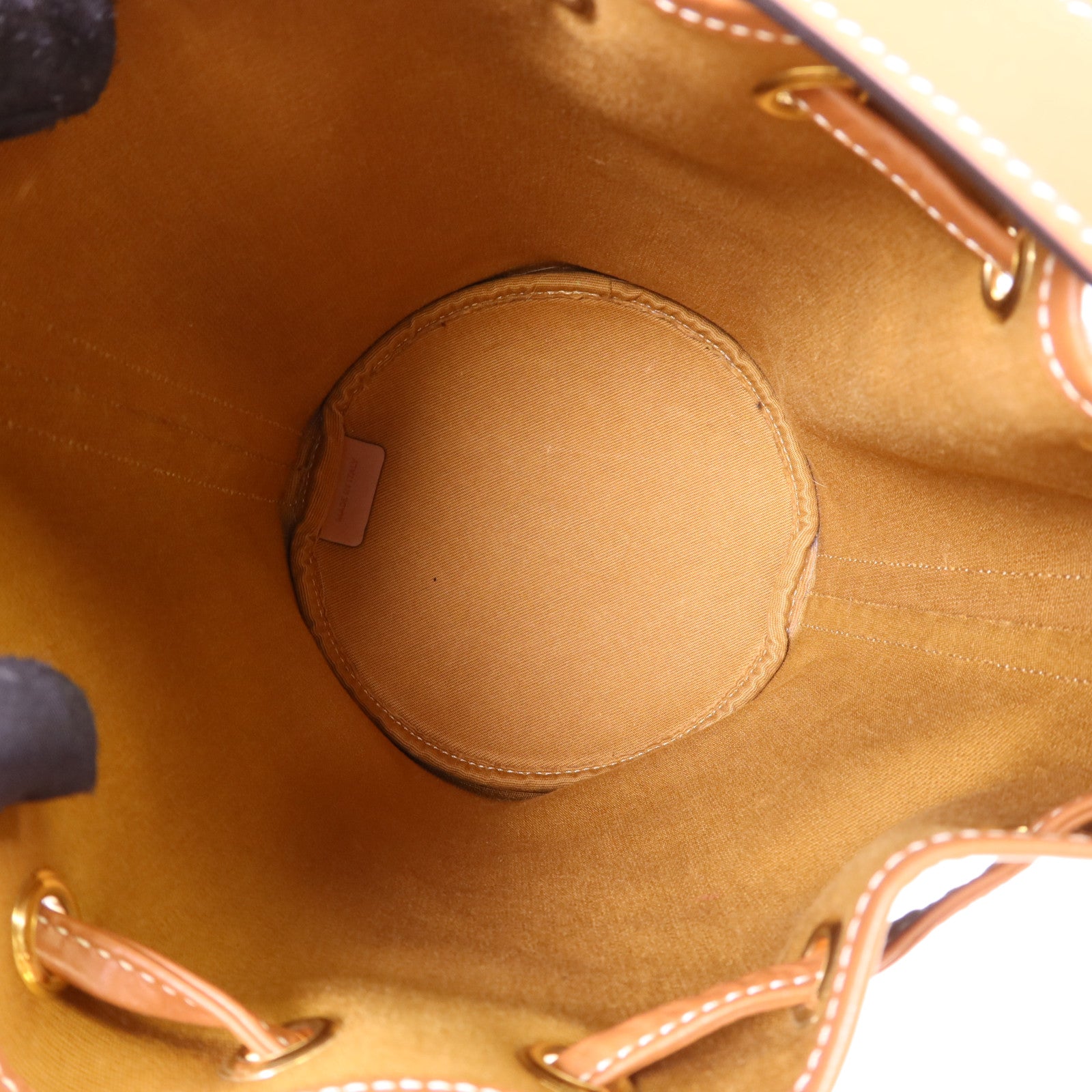 CELINE 塗層帆布Triomphe Drawstring Small Bucket金扣肩背袋