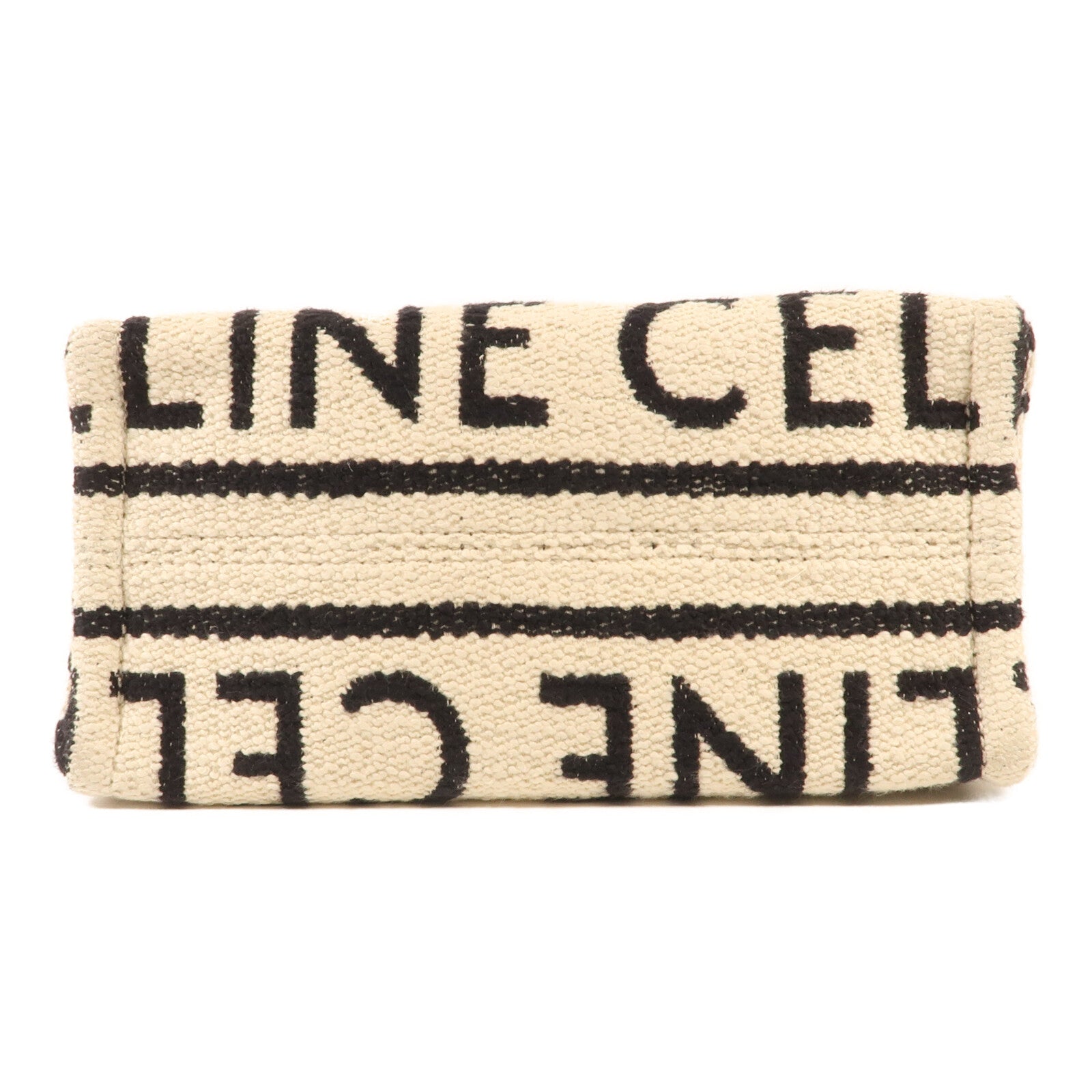 CELINE 帆布Tote Bag金扣手挽肩背兩用袋